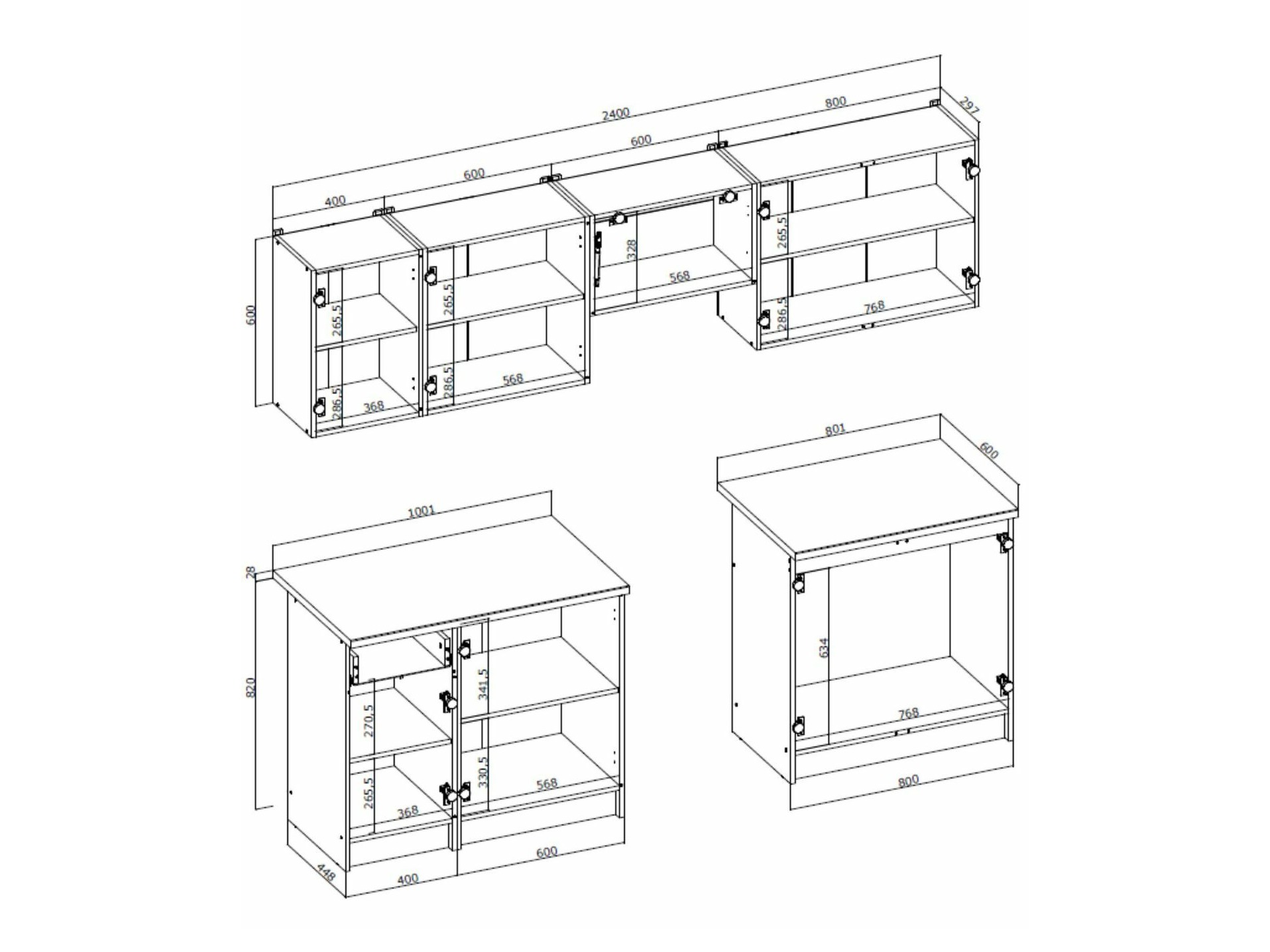 Keukenset Houston 1721