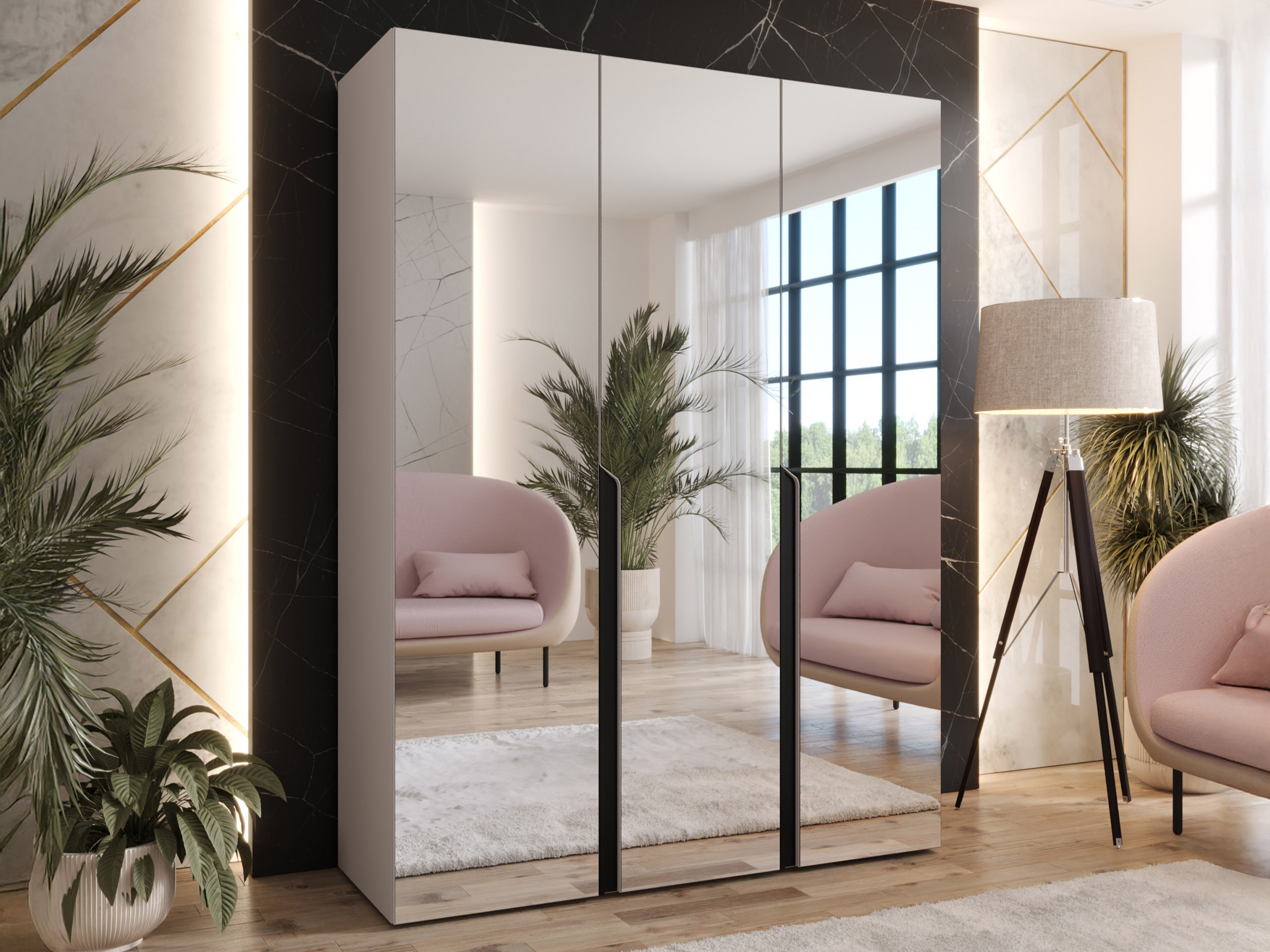 Kledingkast Hartford 590 (Kasjmier)