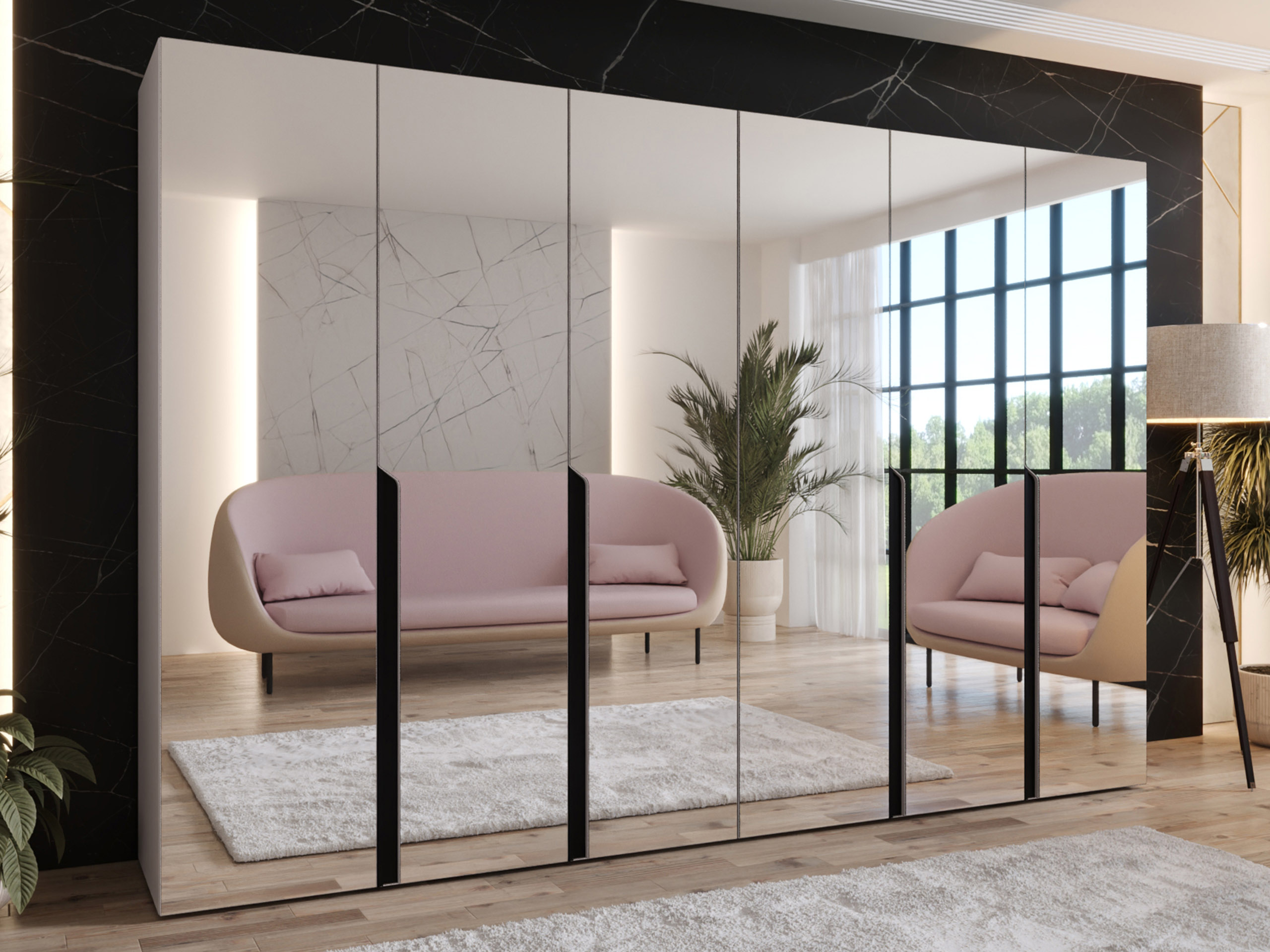 Kledingkast Hartford 593 (Kasjmier)