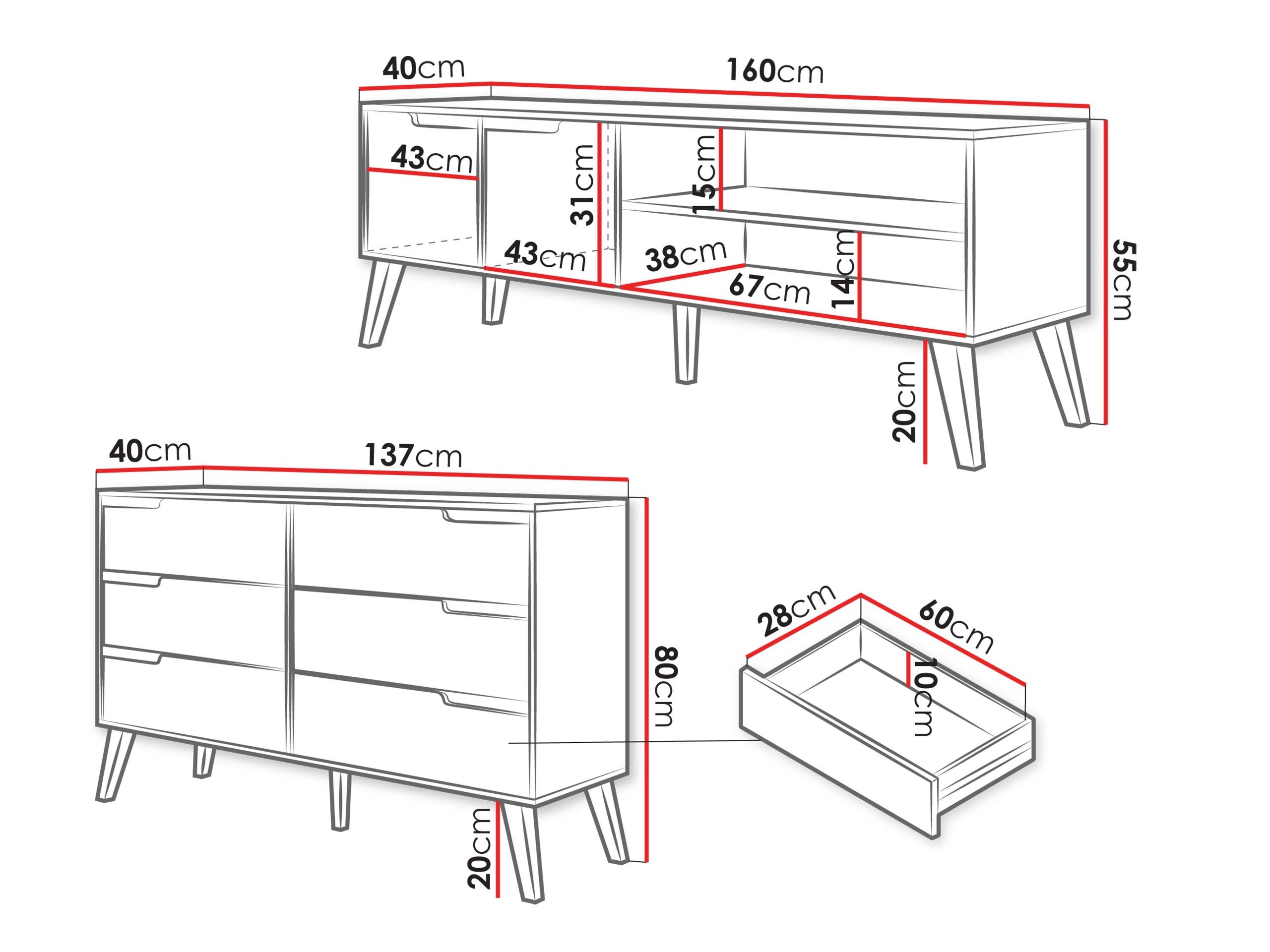 Woonkamerset Elbtive 106 (Kasjmier)