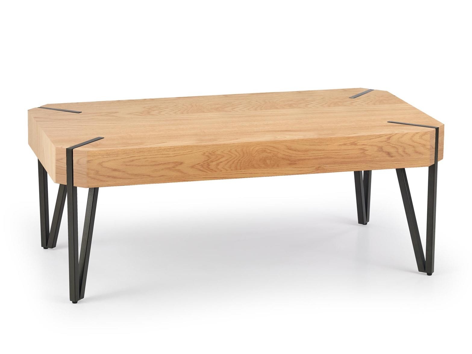 Salontafel Houston 303 (Gouden eik + Zwart)