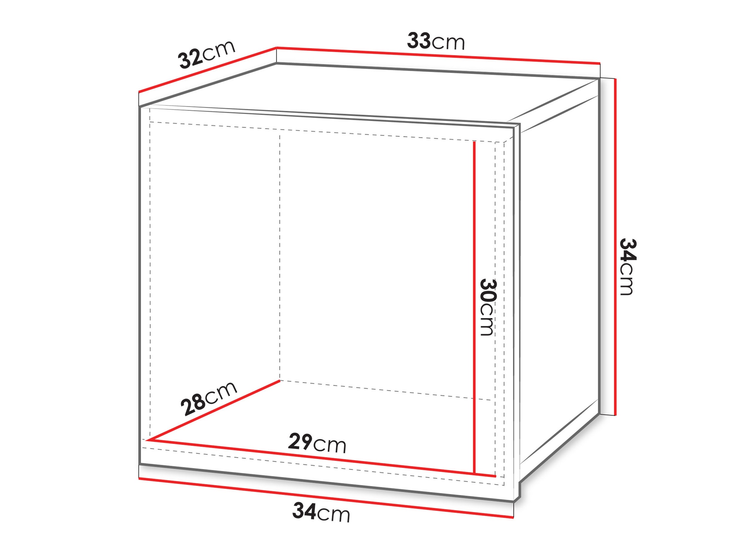 Wandkast Remus II (Wit + Glanzend wit)