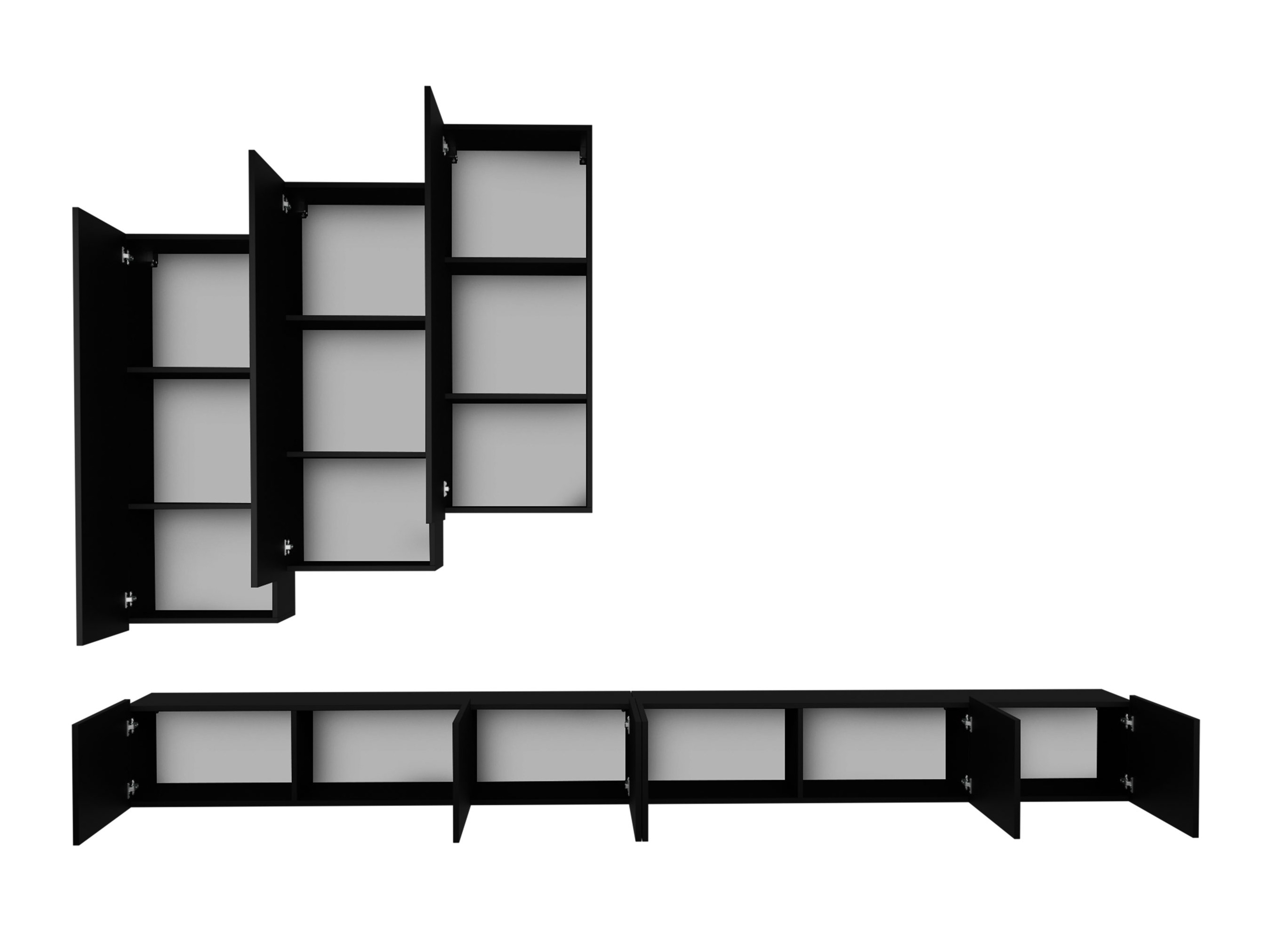 Woonkamerset Tivdalu 131 (Wit)