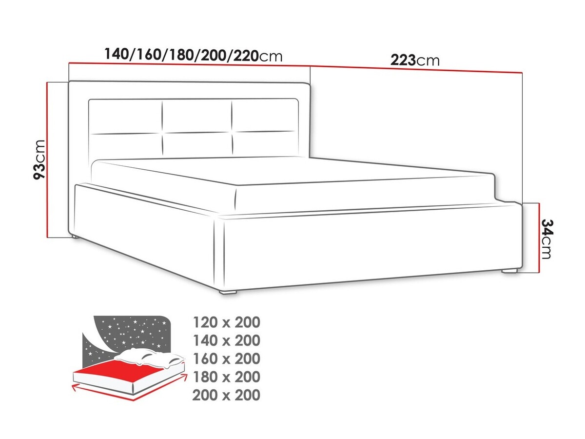 Bed Pomona 103 (Victoria 14 868)