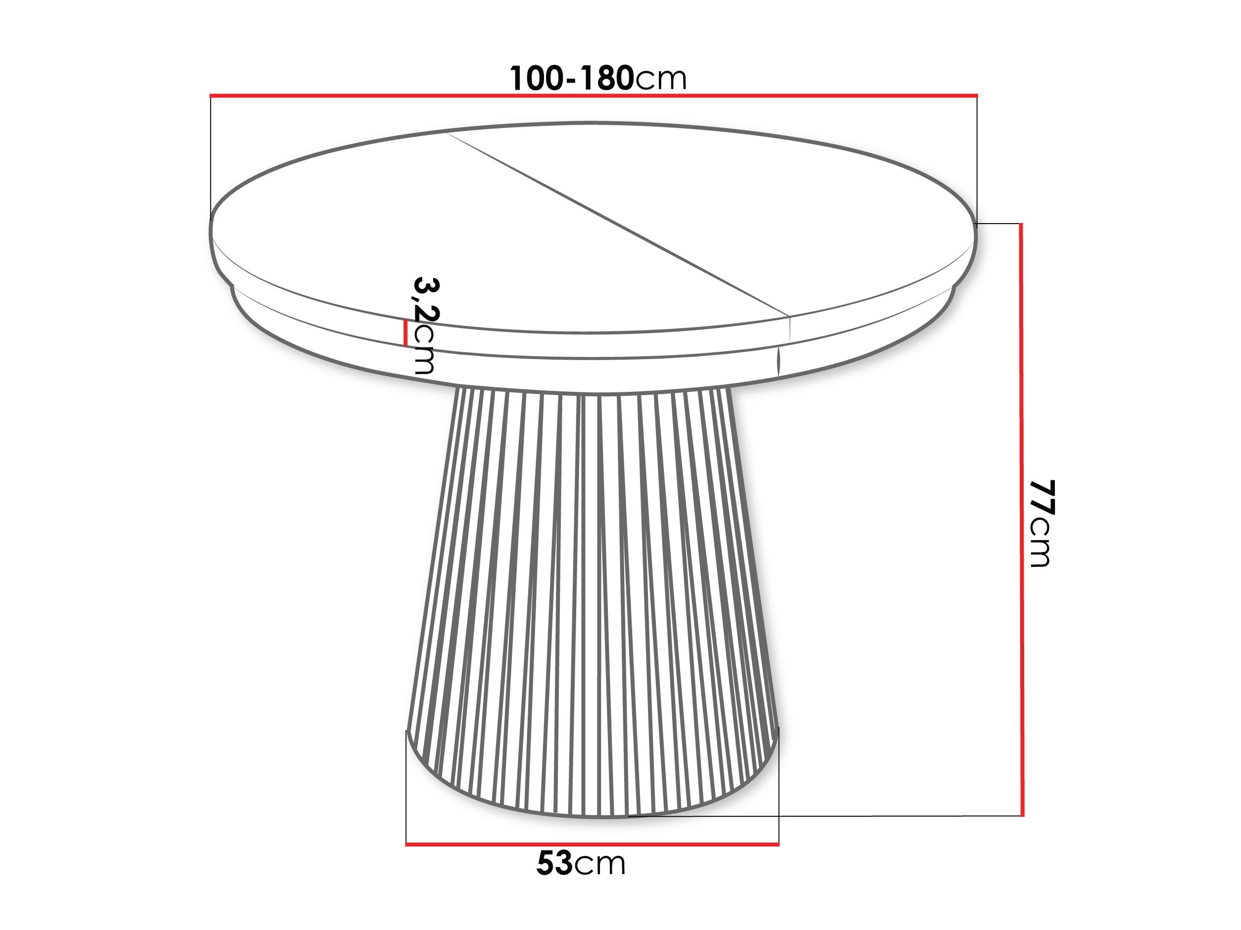 Tafel Stanton 150 (Wit)