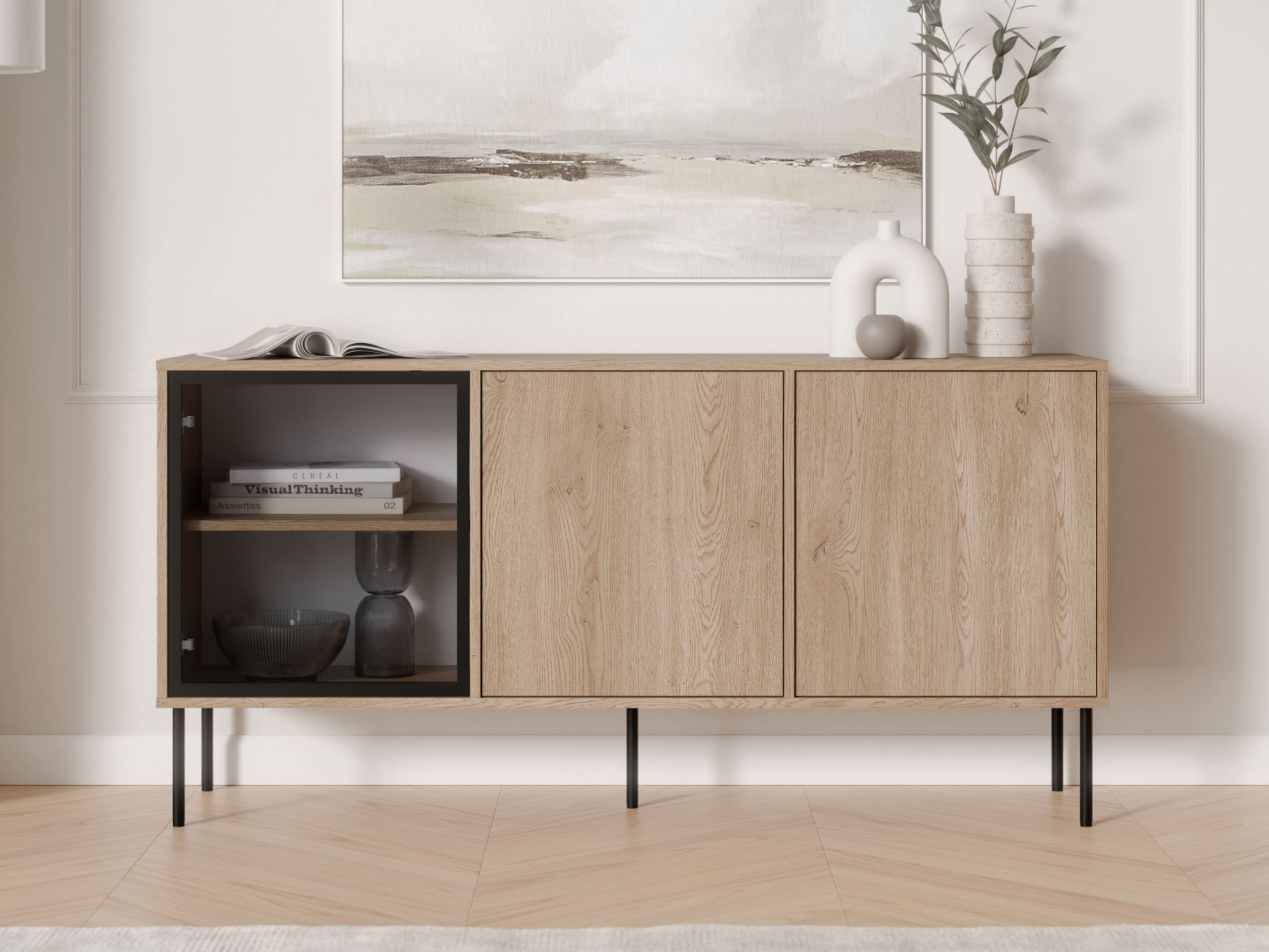 Dressoir Merevai 101 (Eiken)
