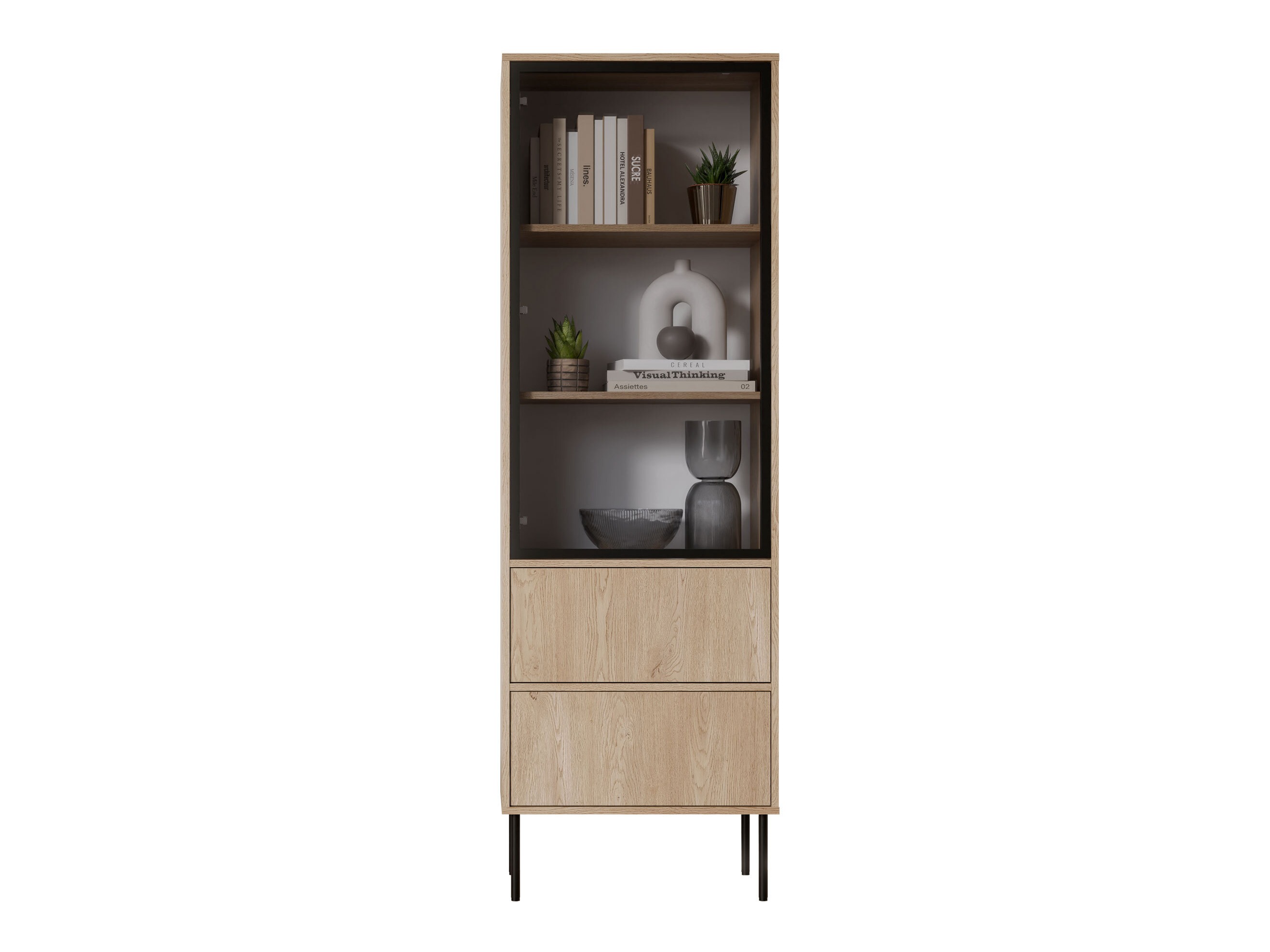 Boekenkast Merevai 105 (Eiken)