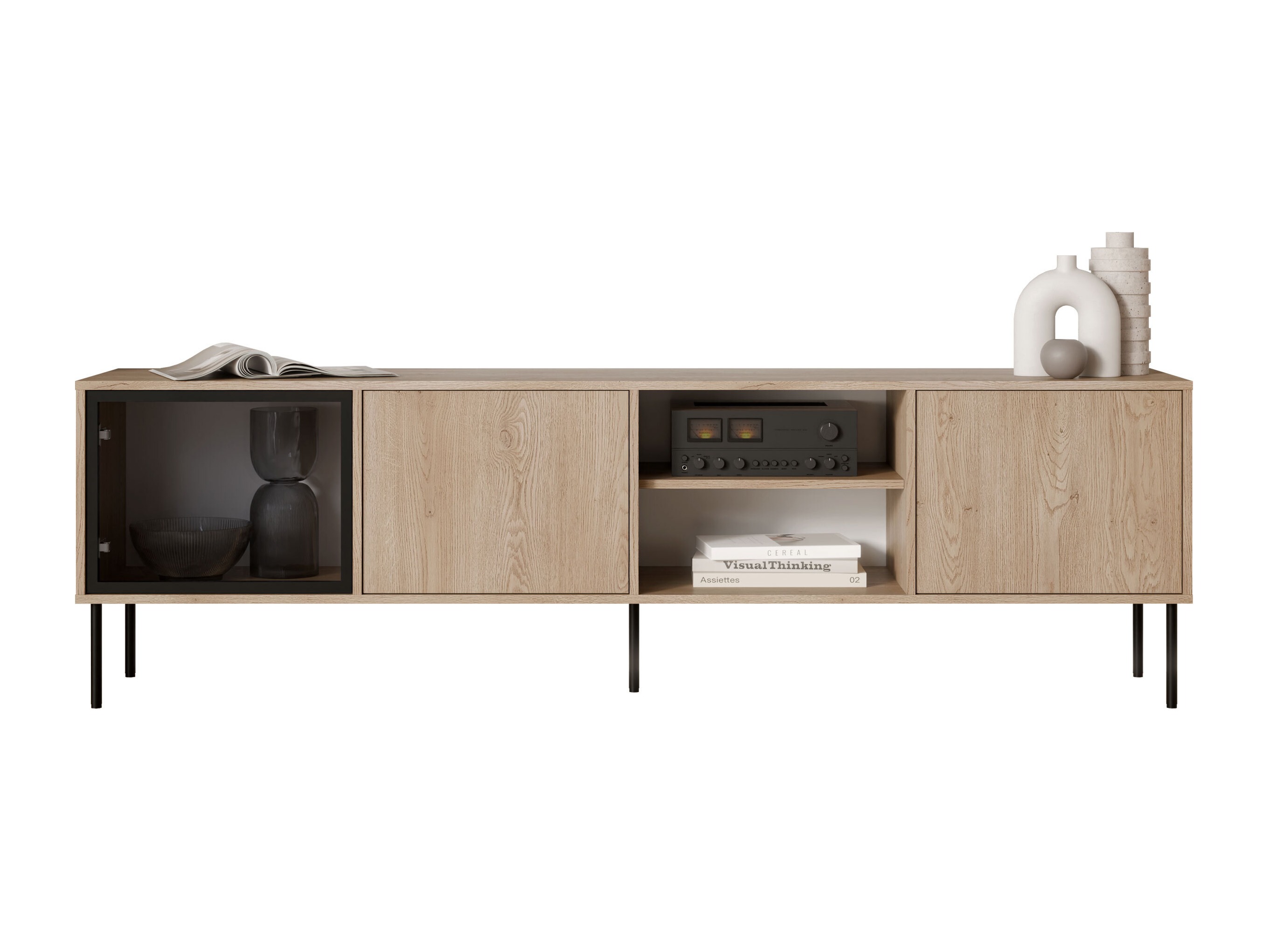 TV-meubel Merevai 103 (Eiken)