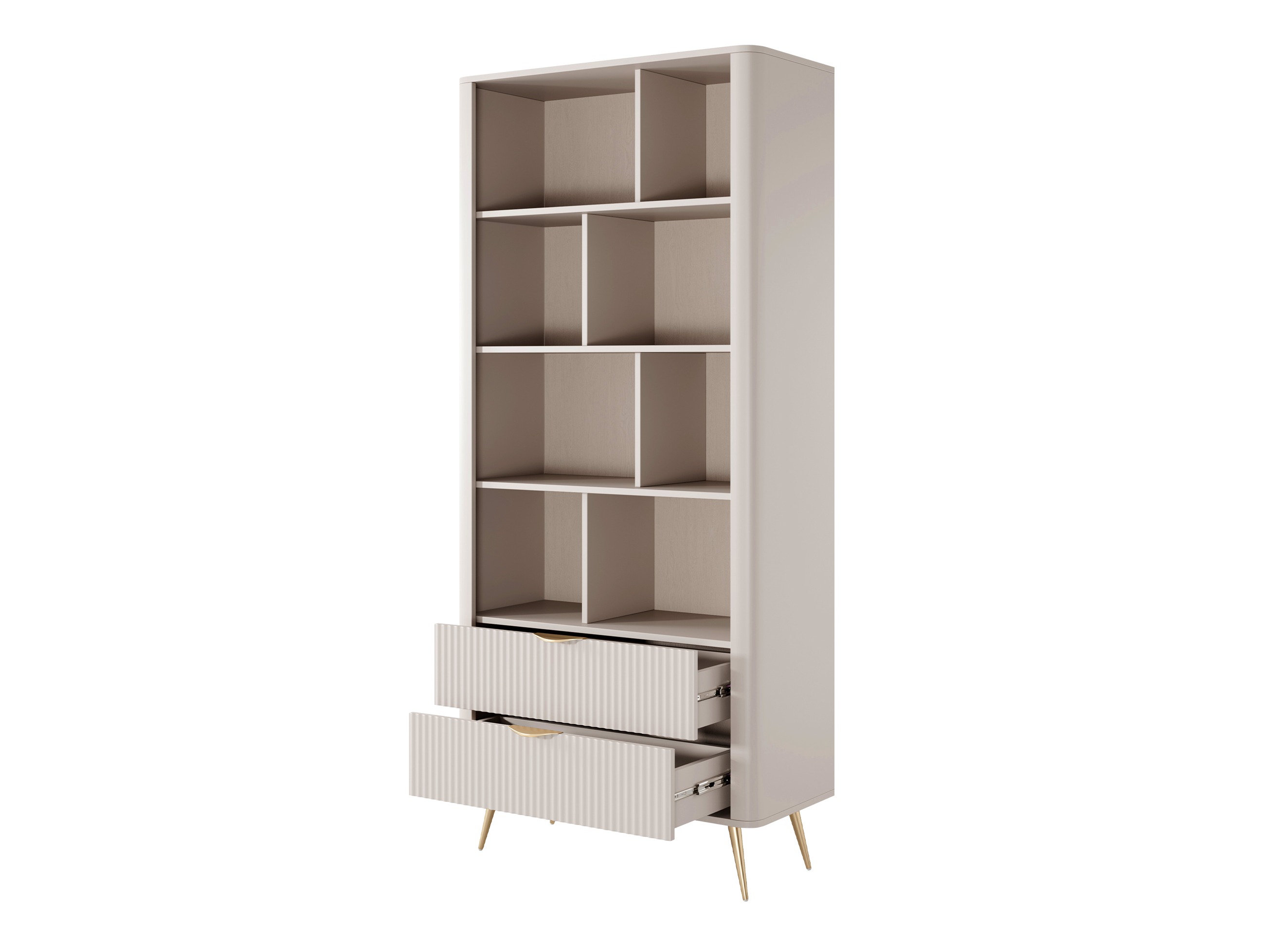 Boekenkast Lectum (Beige)