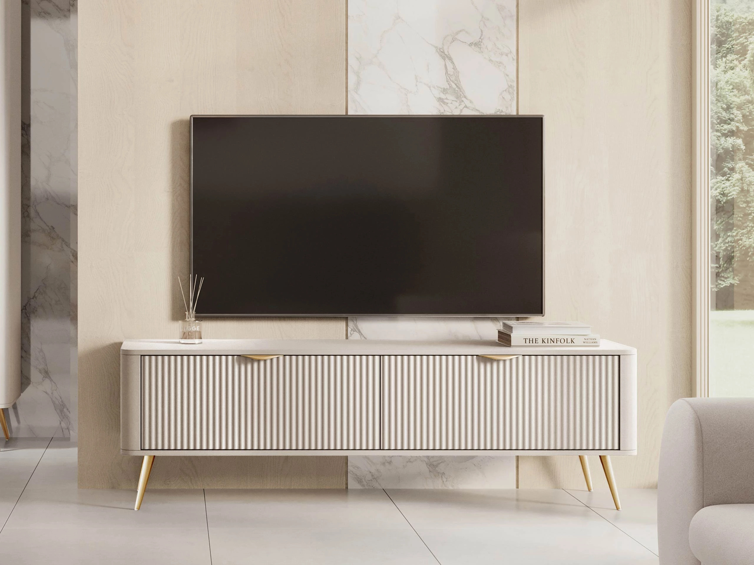 TV-meubel Ioca (Beige)