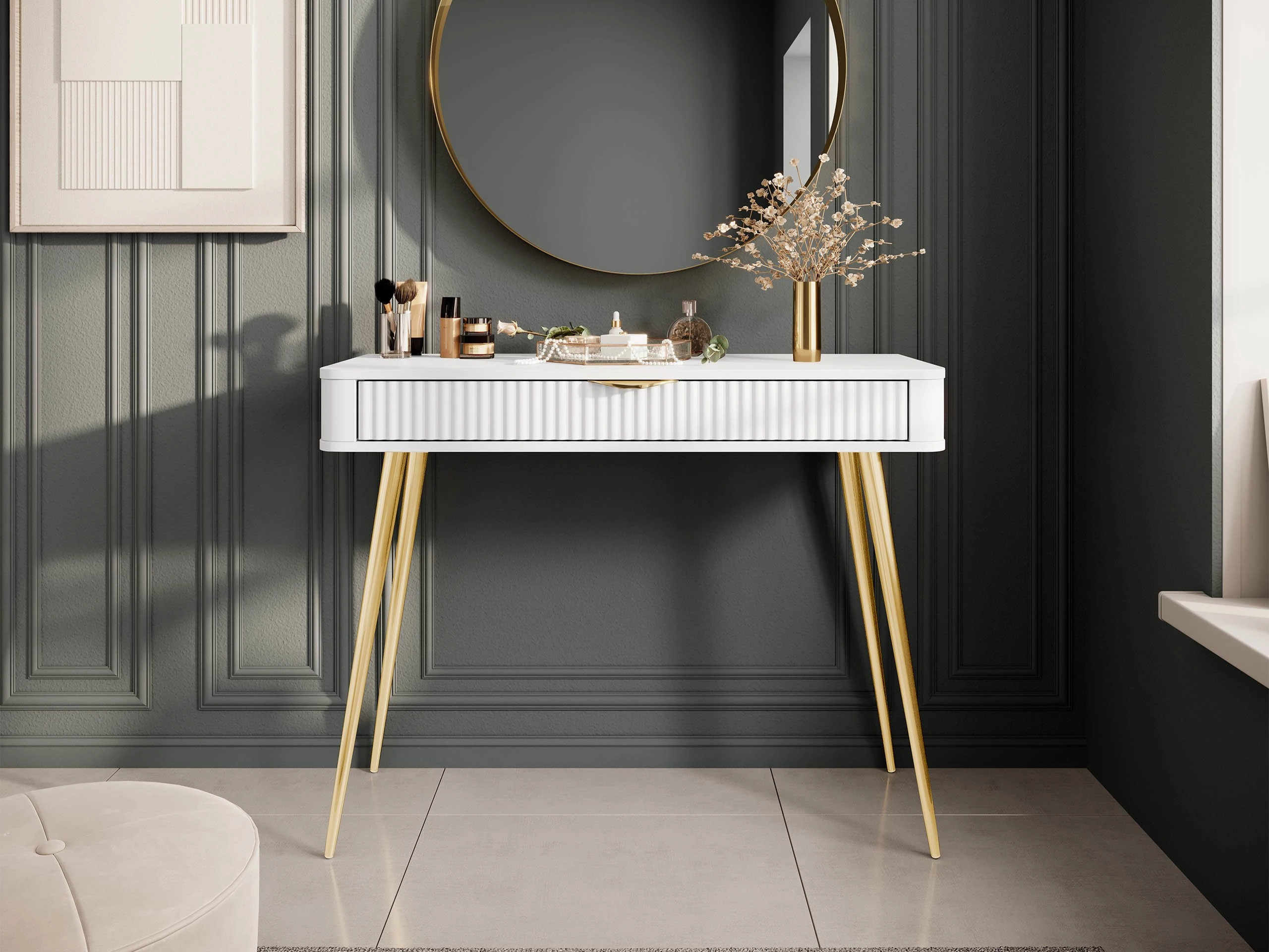 Wandtafel Lectum (Wit)