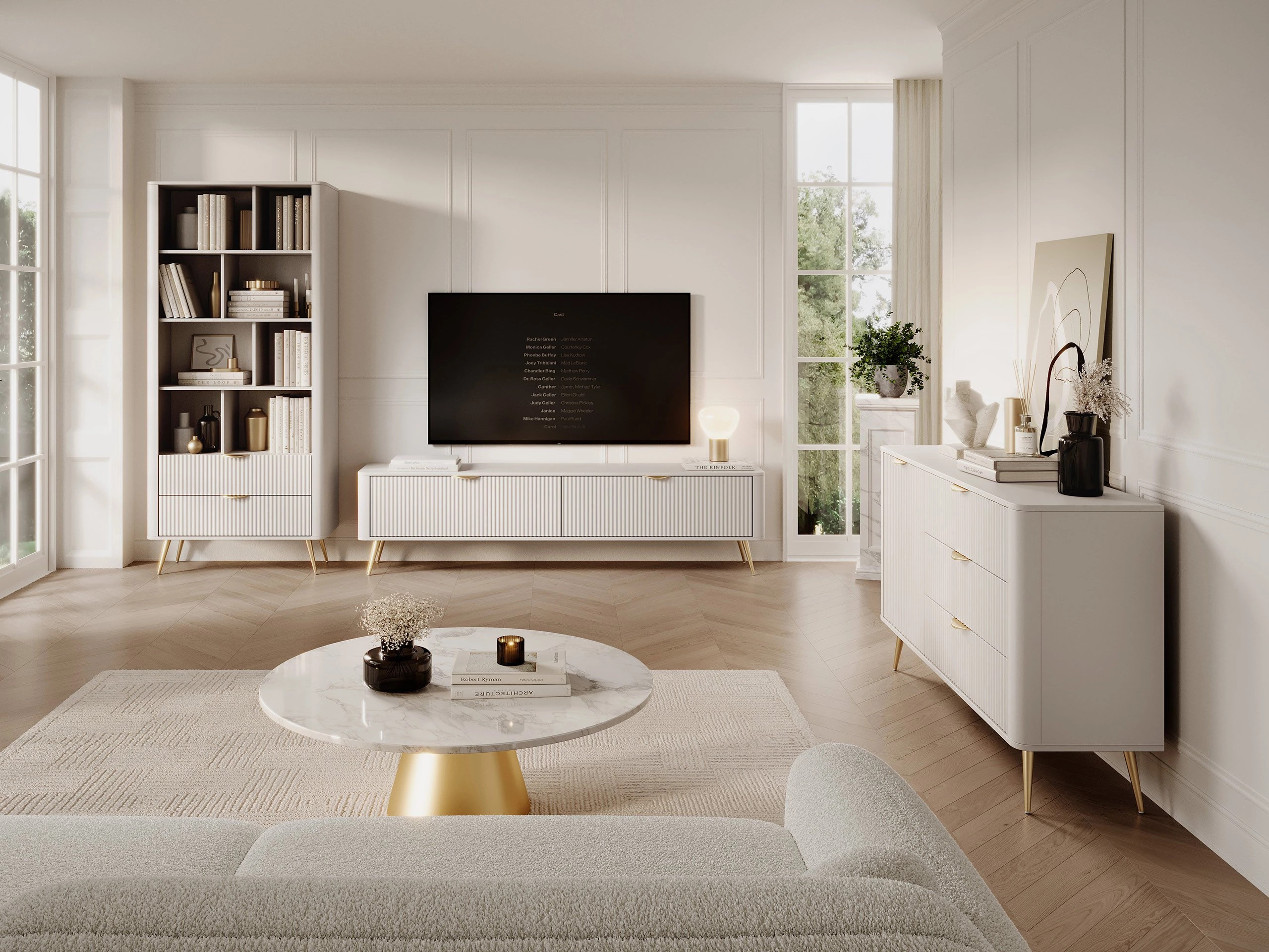 Woonkamerset Lectum I (Beige)