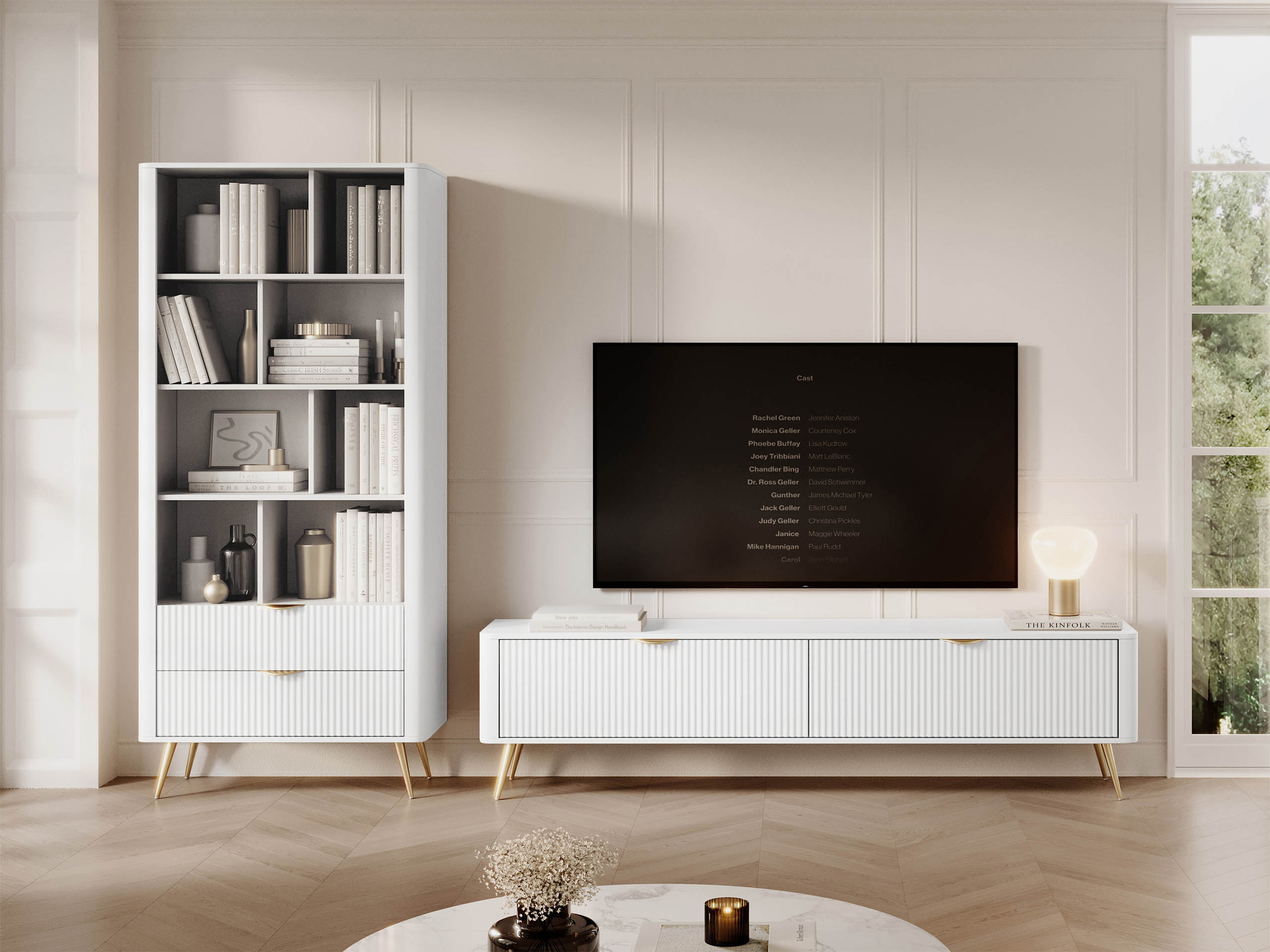Woonkamerset Lectum (Wit)
