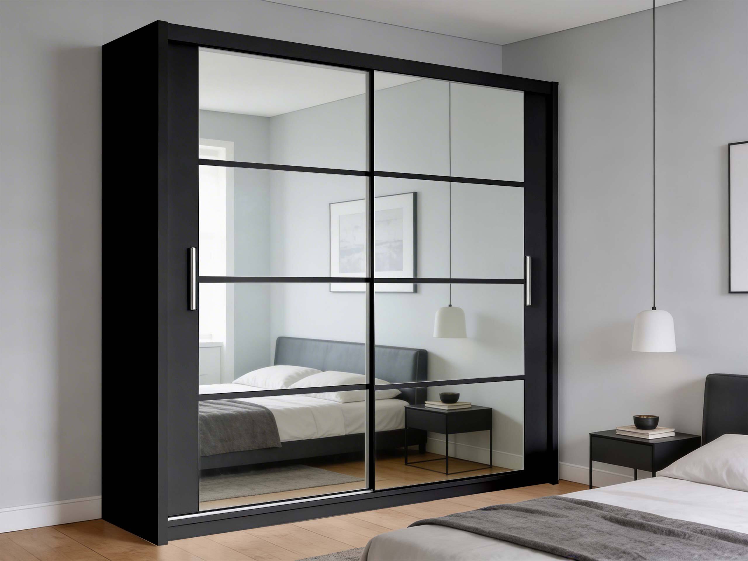 Kledingkast Honolulu 201 (Zwart)