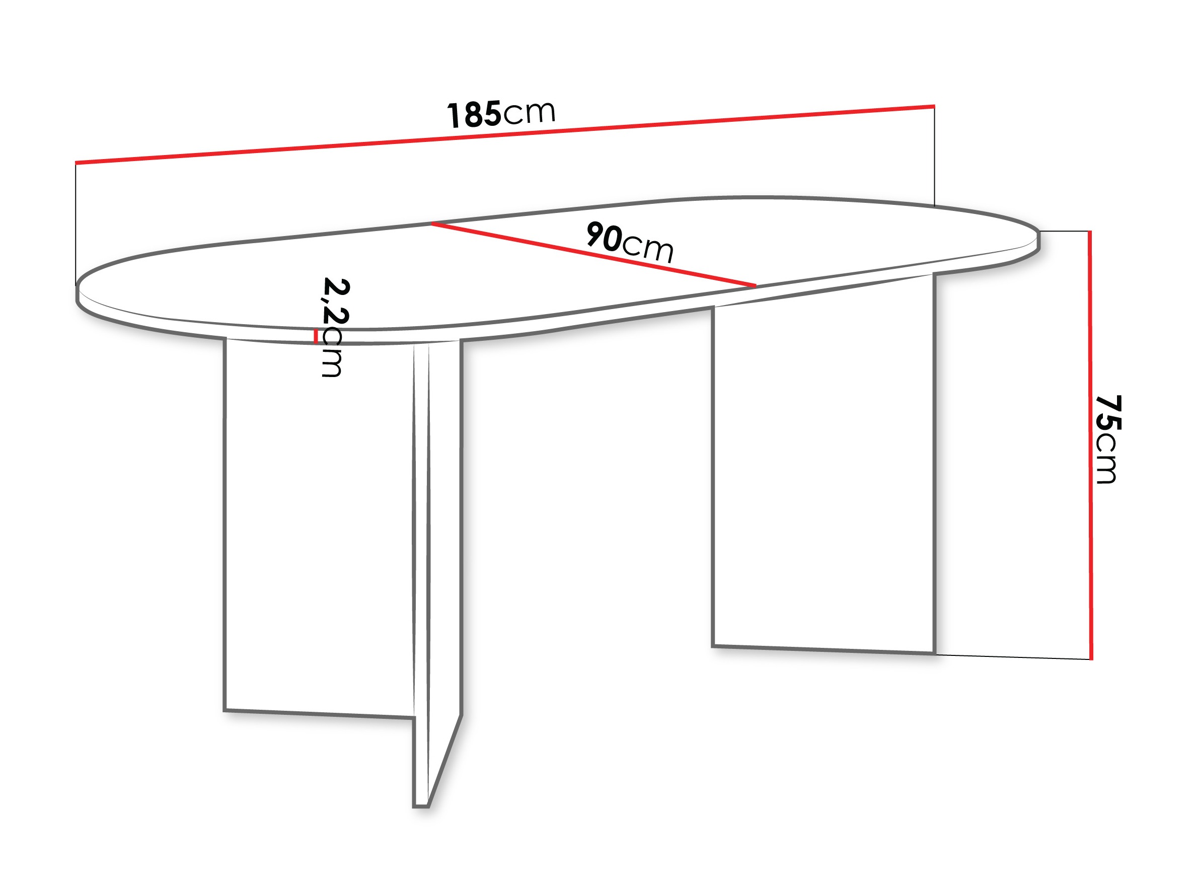 Tafel Comfivo 508 (Beige)
