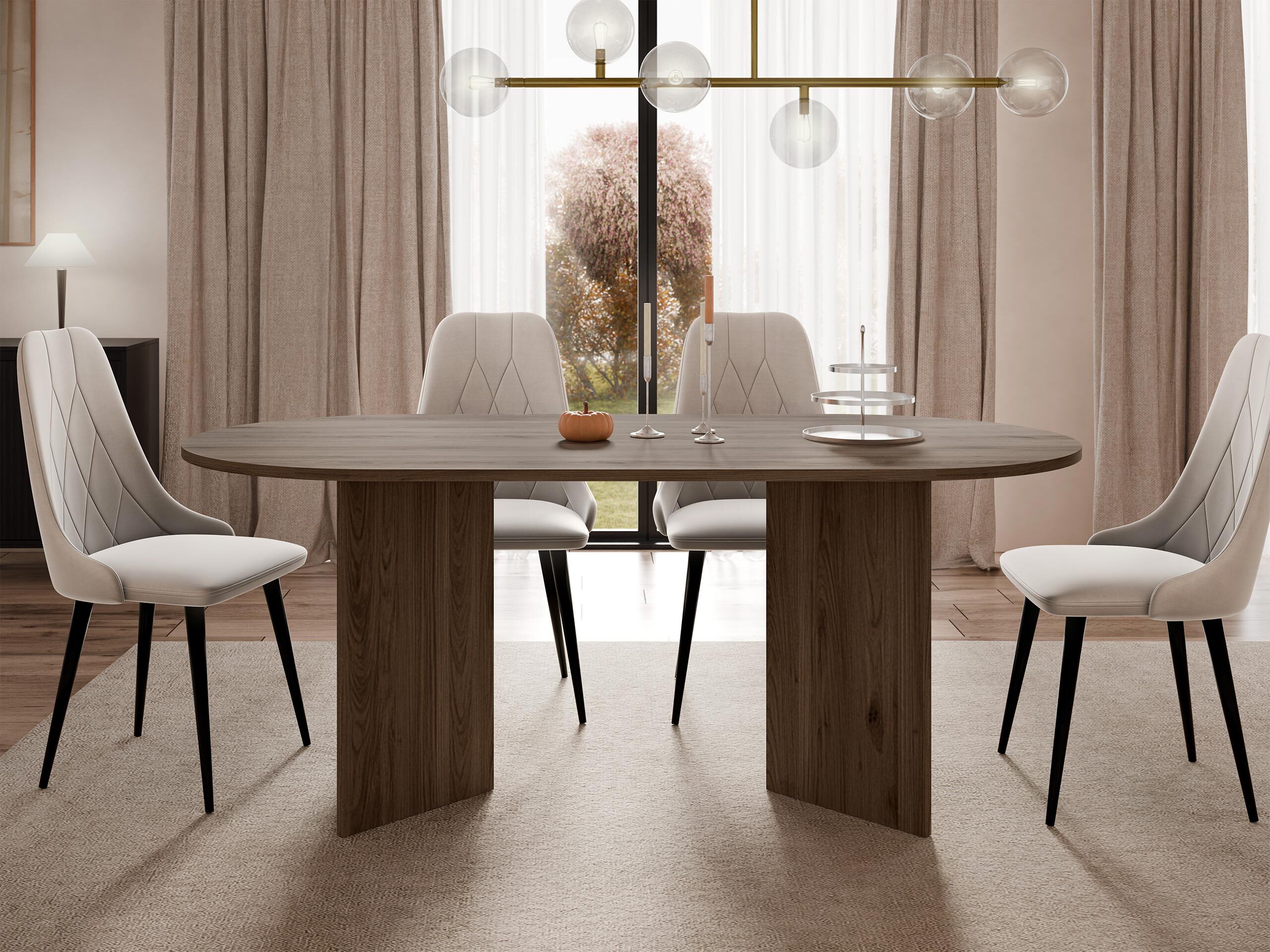 Tafel Comfivo 508 (Notenhout)