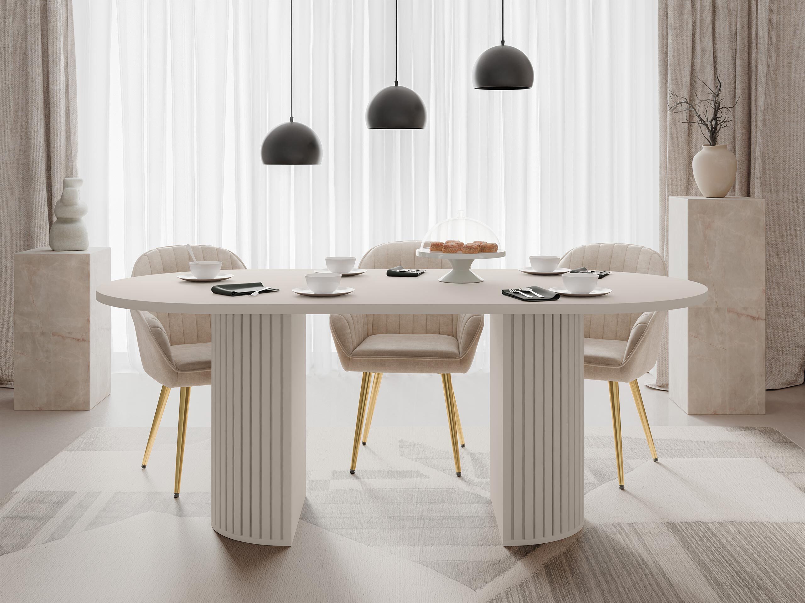 Tafel Comfivo Ulma (Beige)