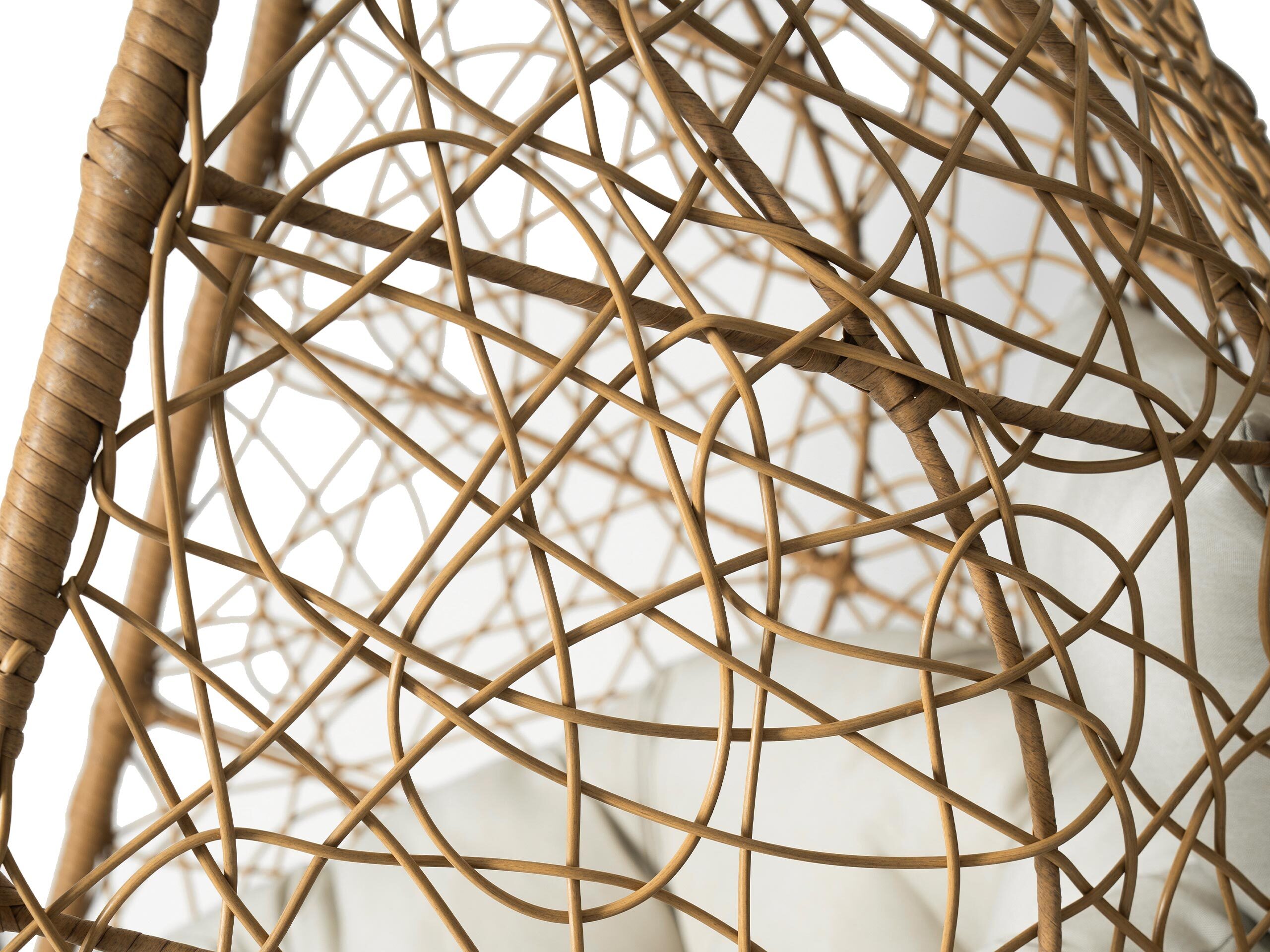 Hangende stoel Comfivo Undtudo (Zwart + Crème)