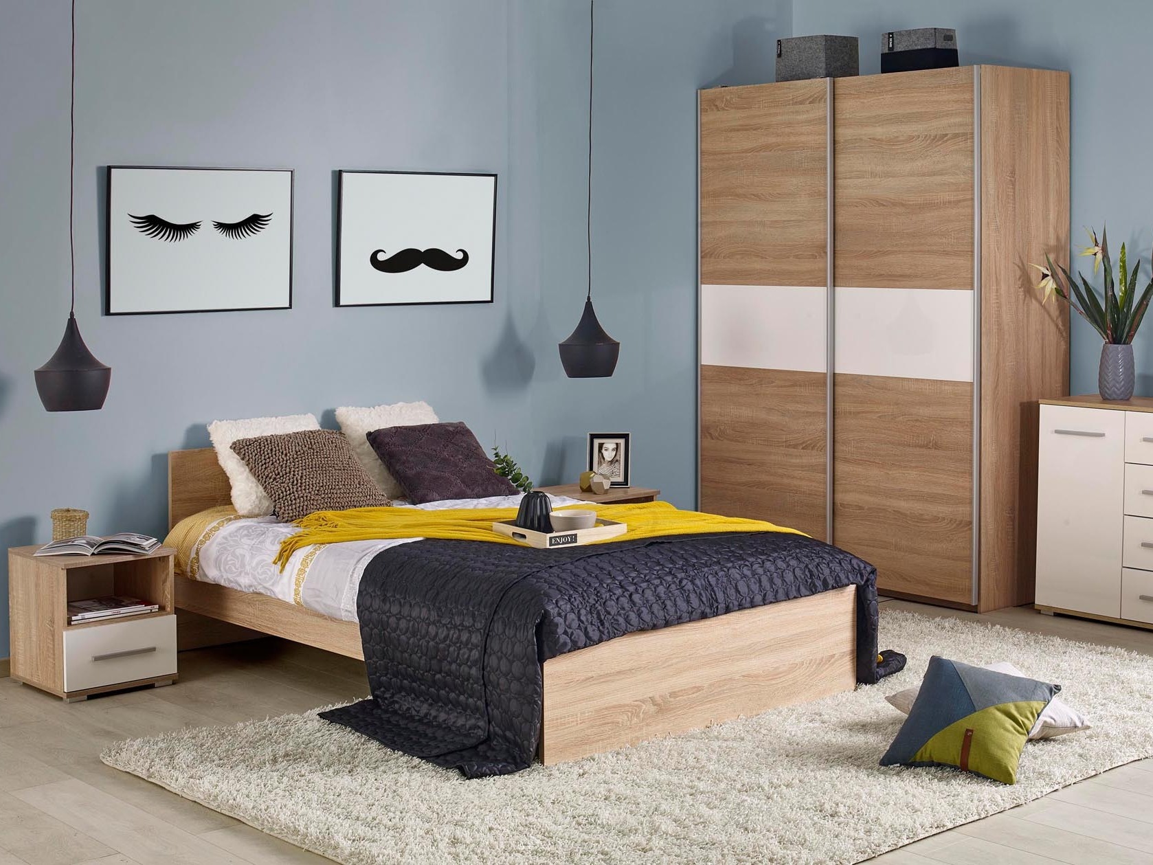 Bed Cirveso 104 (Sonoma eik)