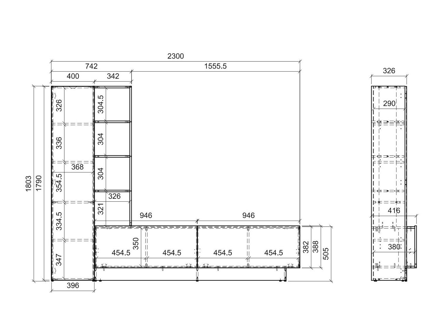 Woonkamerset Ontario 224