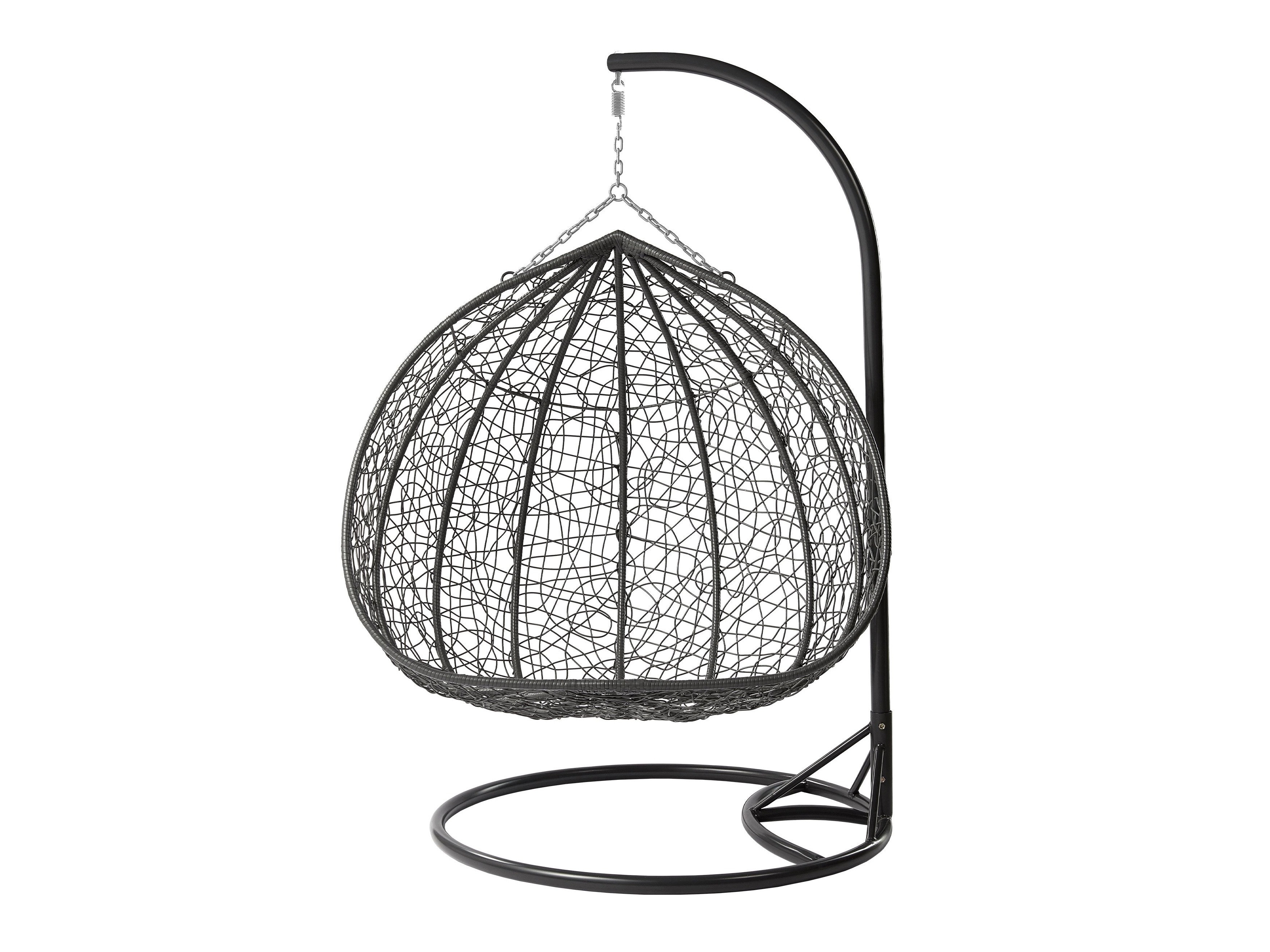 Hangende stoel Comfivo Audos (Grijs + Lichtgrijs)