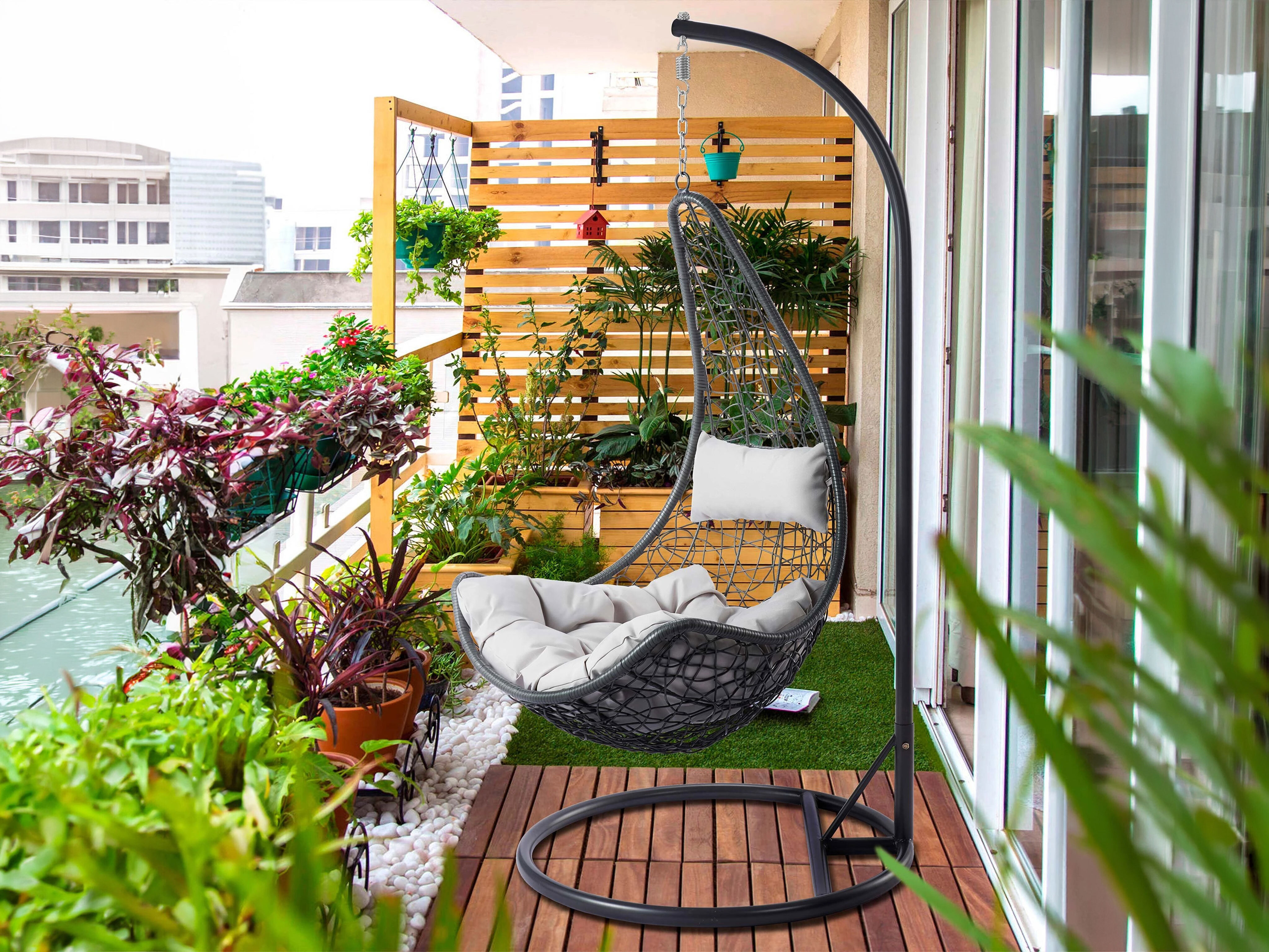 Hangende stoel Comfivo Figae (Grijs)