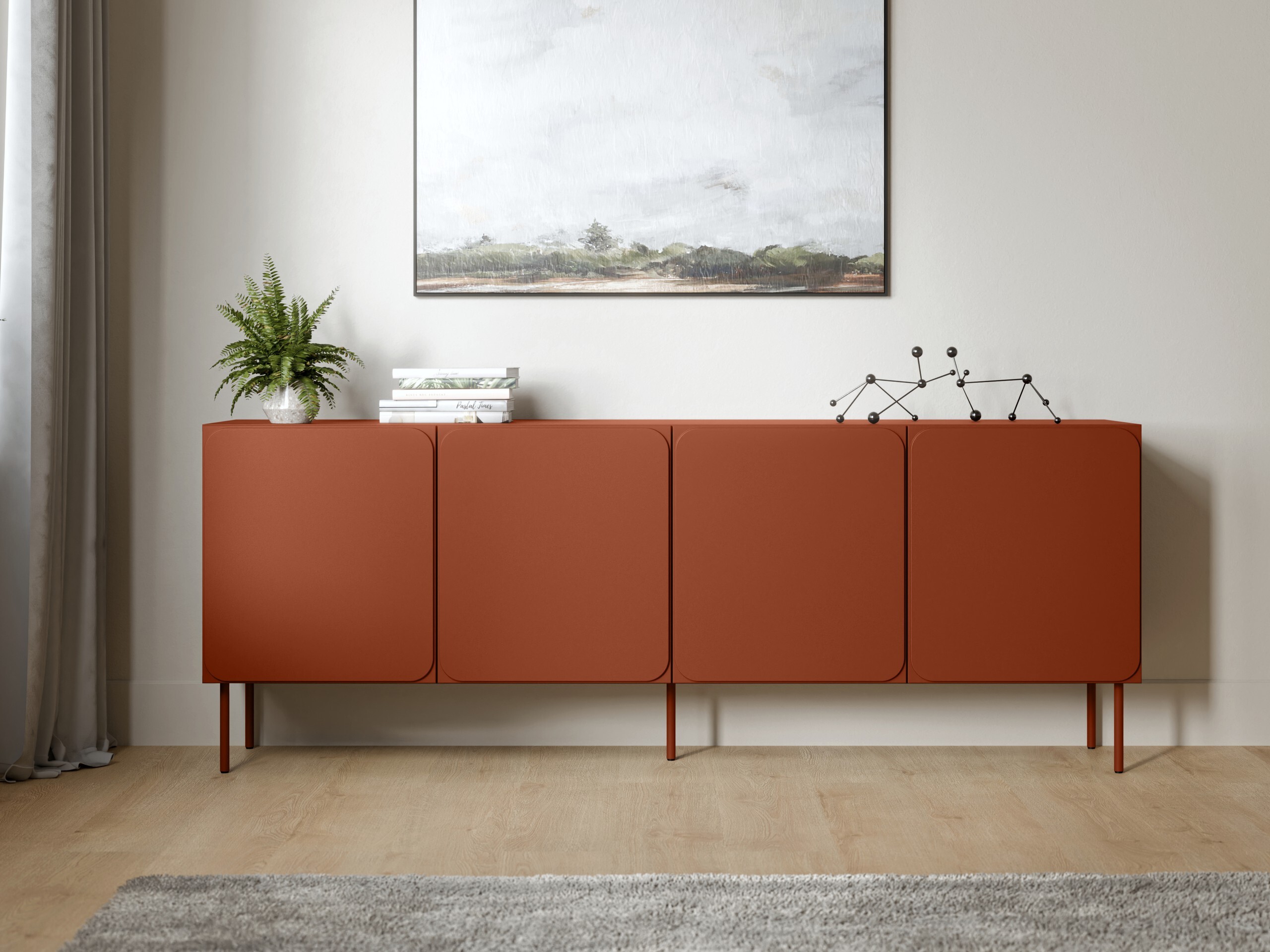 Dressoir Fentore 100 (Rood)