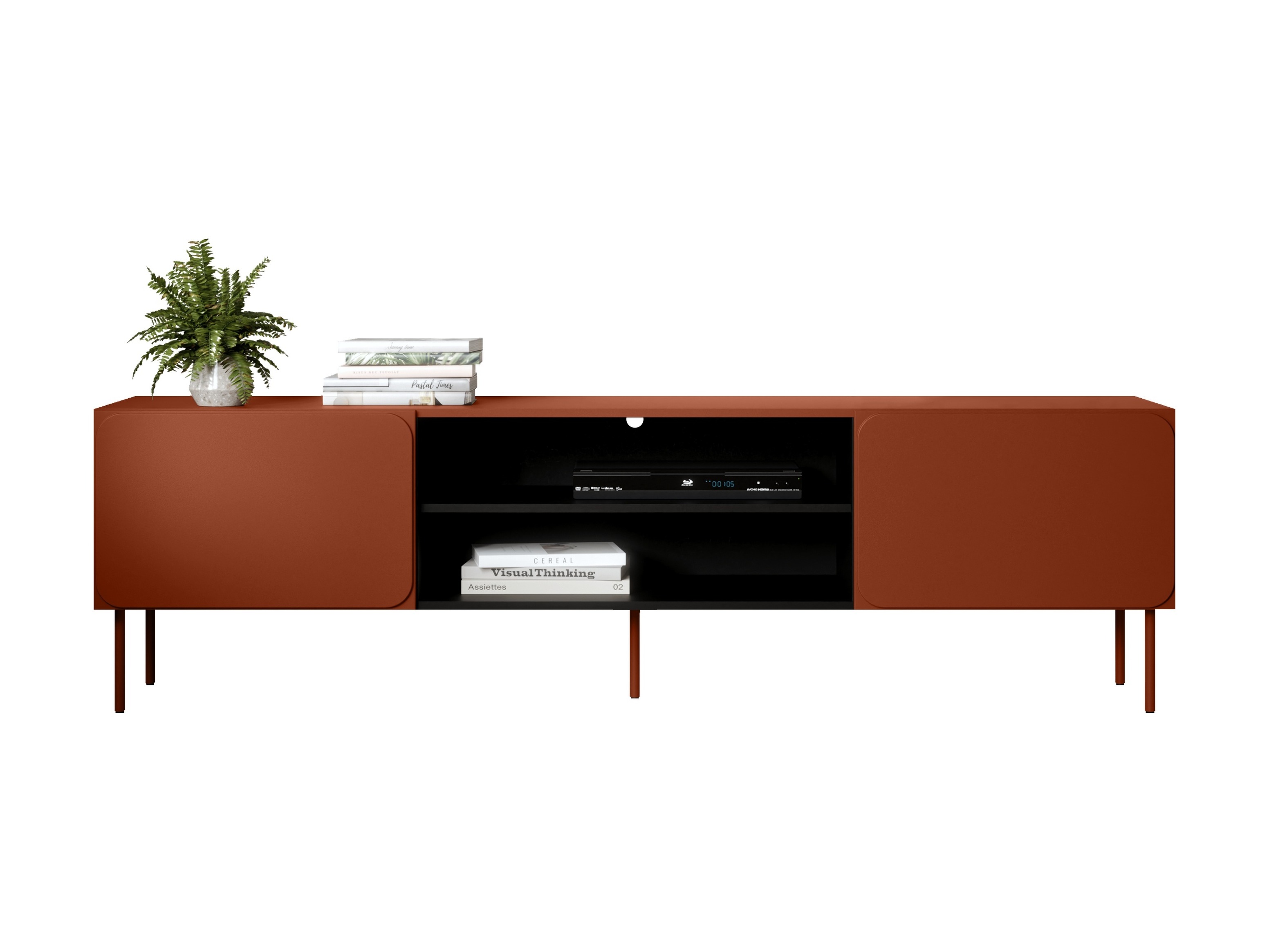 TV-meubel Fentore 102 (Rood)