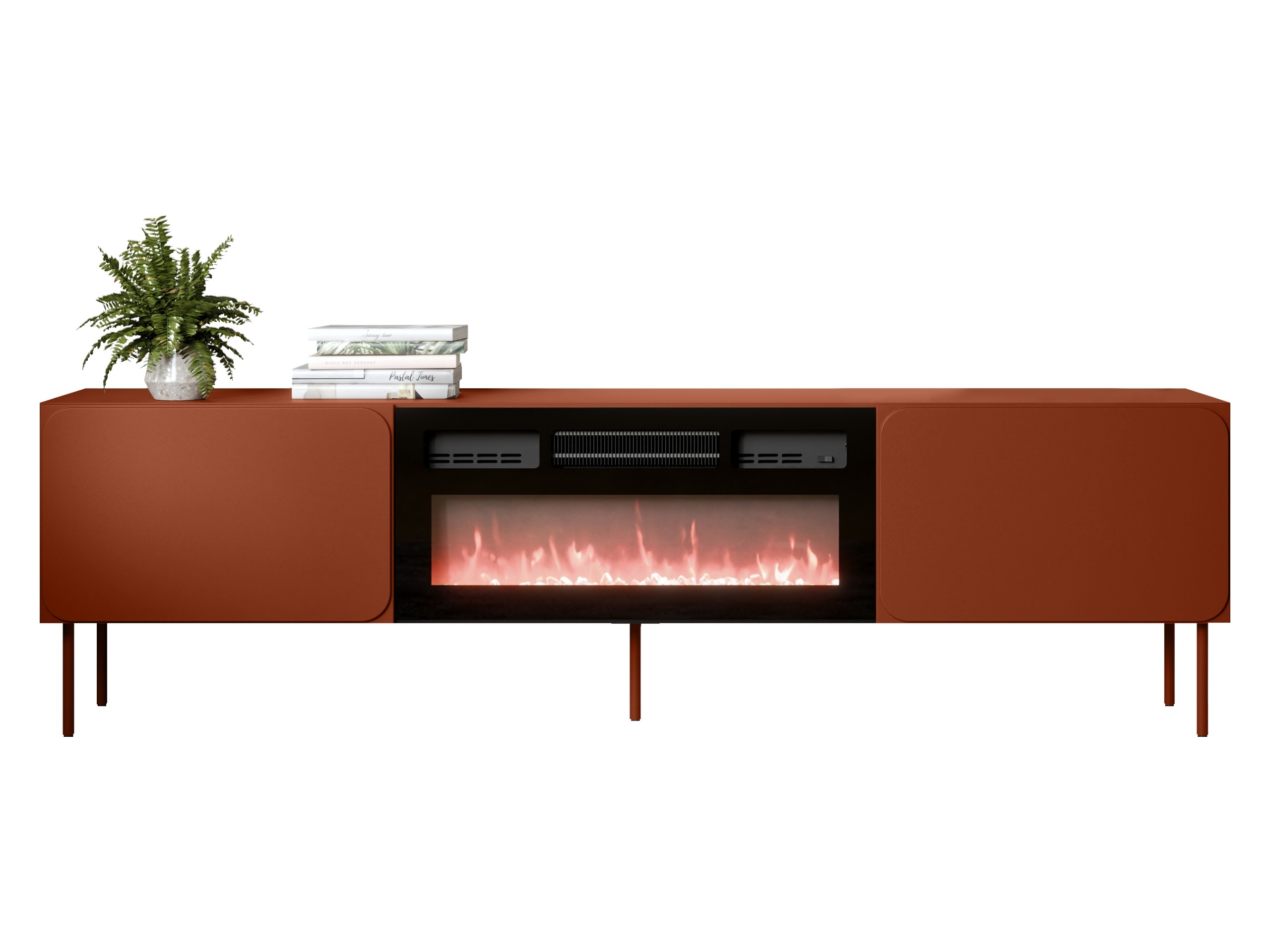 TV-meubel Fentore 104 (Rood)