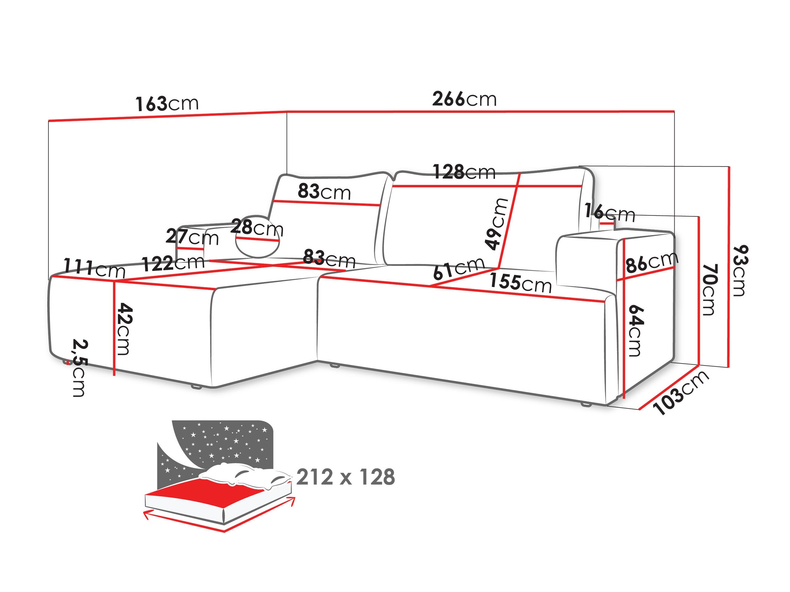 Hoekbank Comfivo Societas (Wave 15)