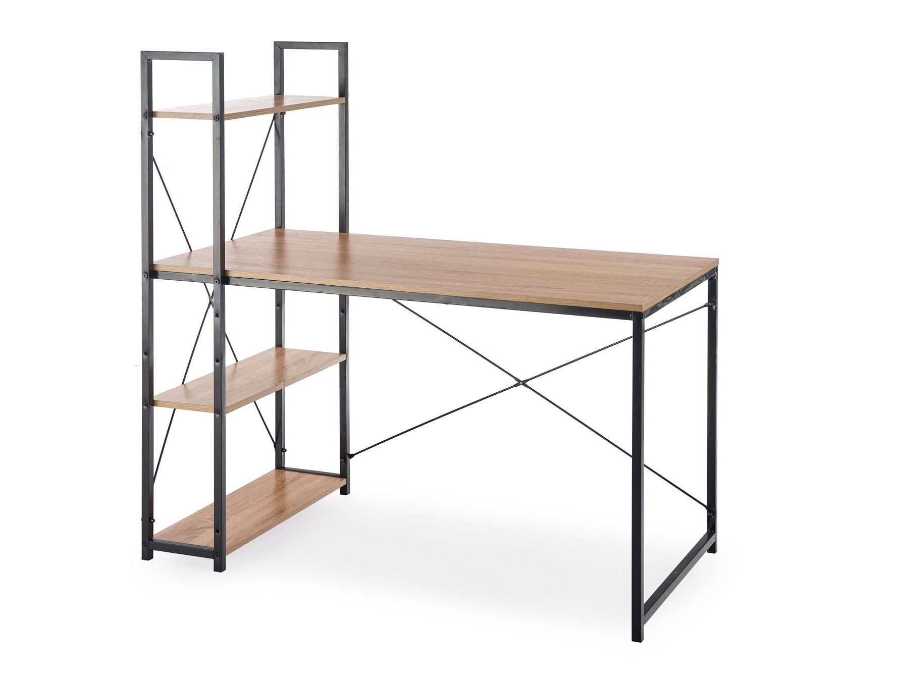 Bureau Houston 1888 (Sonoma eik + Zwart)