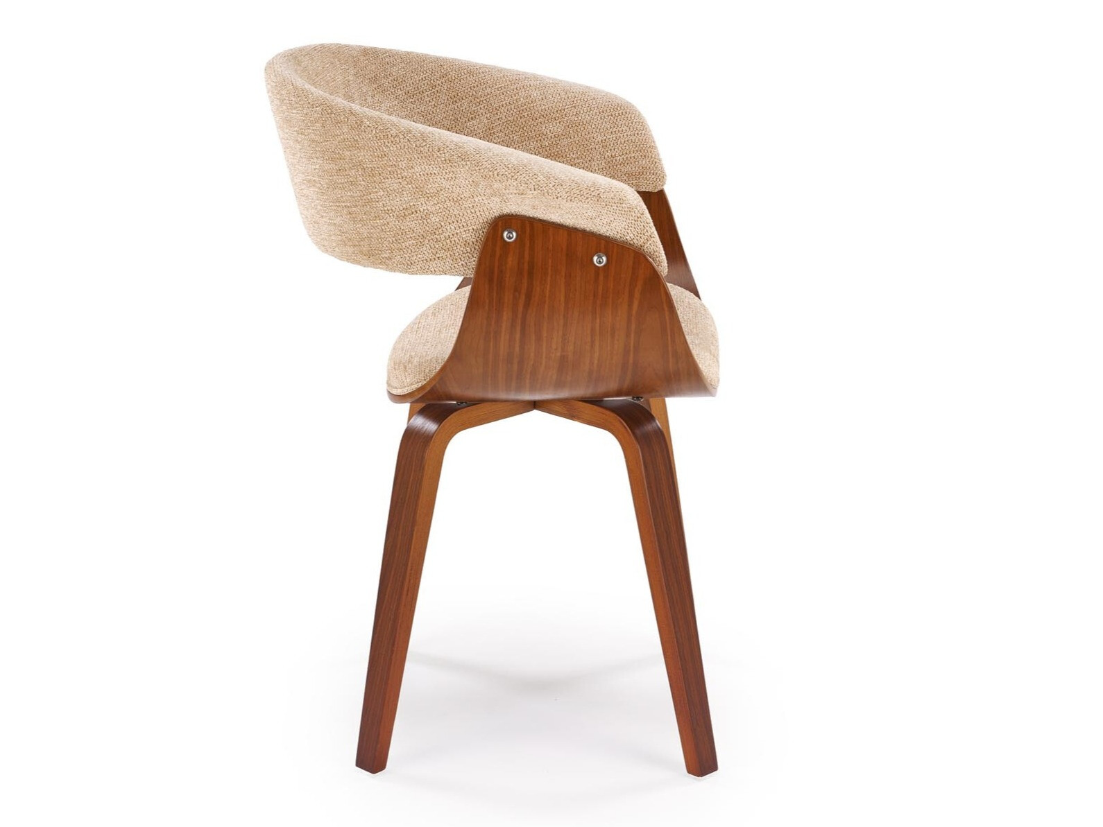 Stoel Houston 1597 (Beige + Notenhout)