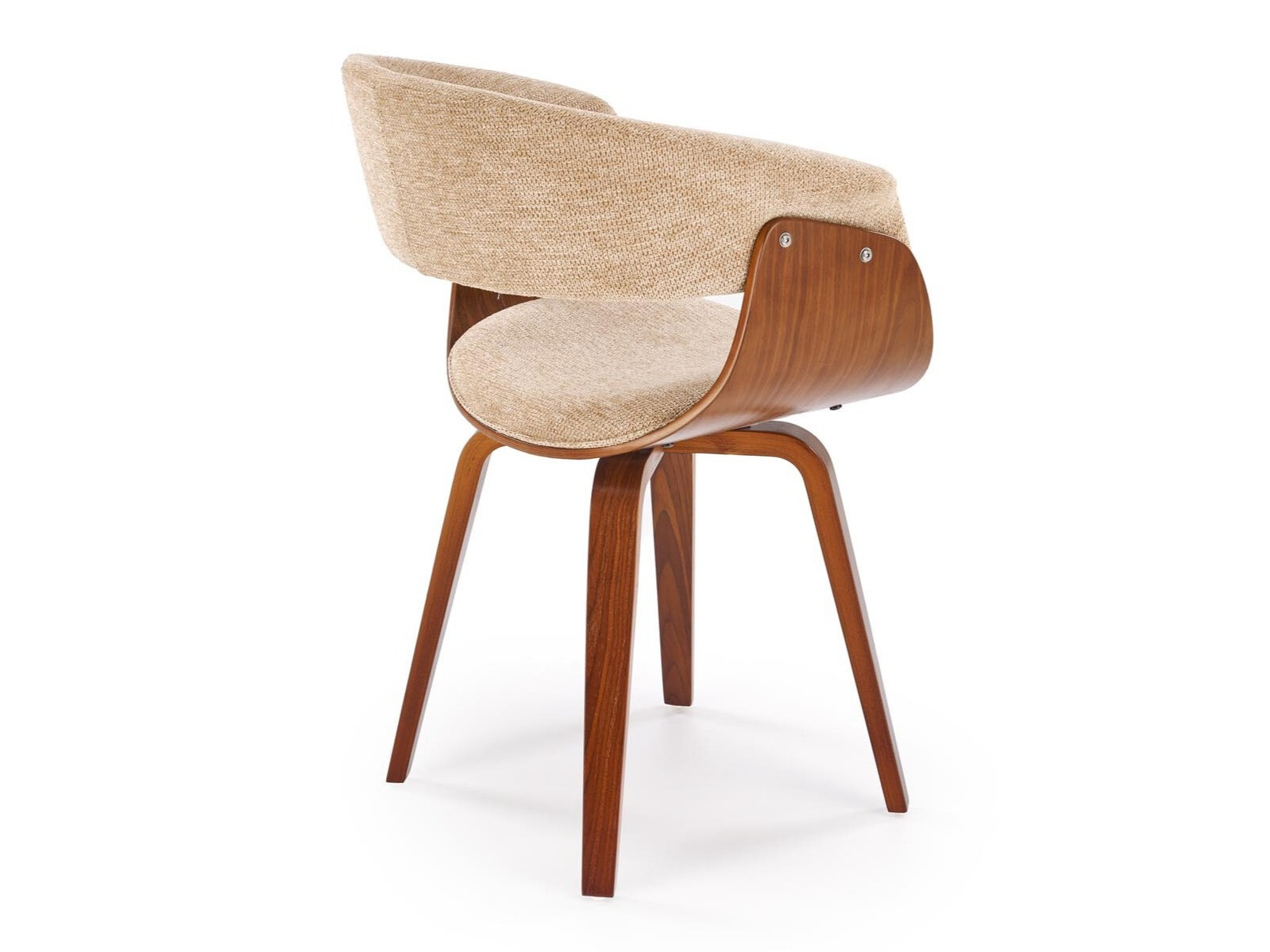 Stoel Houston 1597 (Beige + Notenhout)