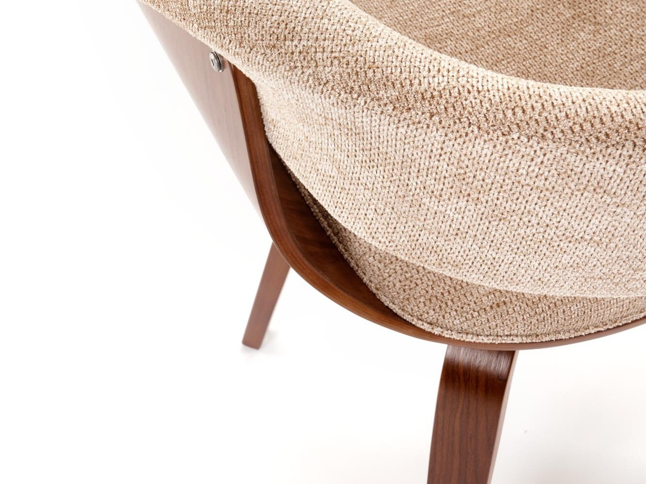 Stoel Houston 1597 (Beige + Notenhout)