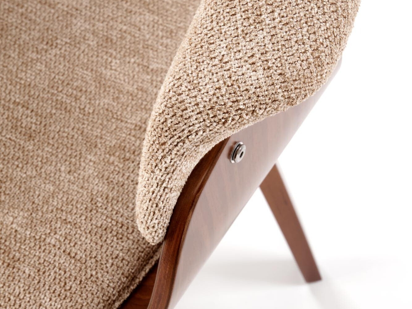 Stoel Houston 1597 (Beige + Notenhout)