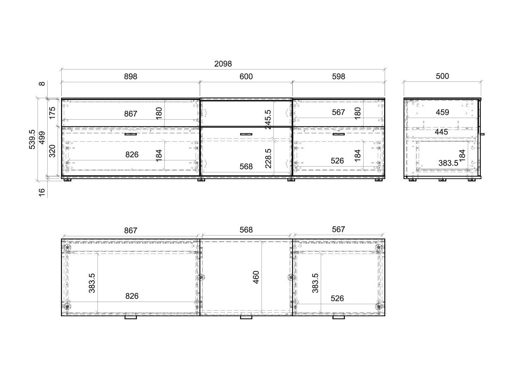 Woonkamerset Alnue 108
