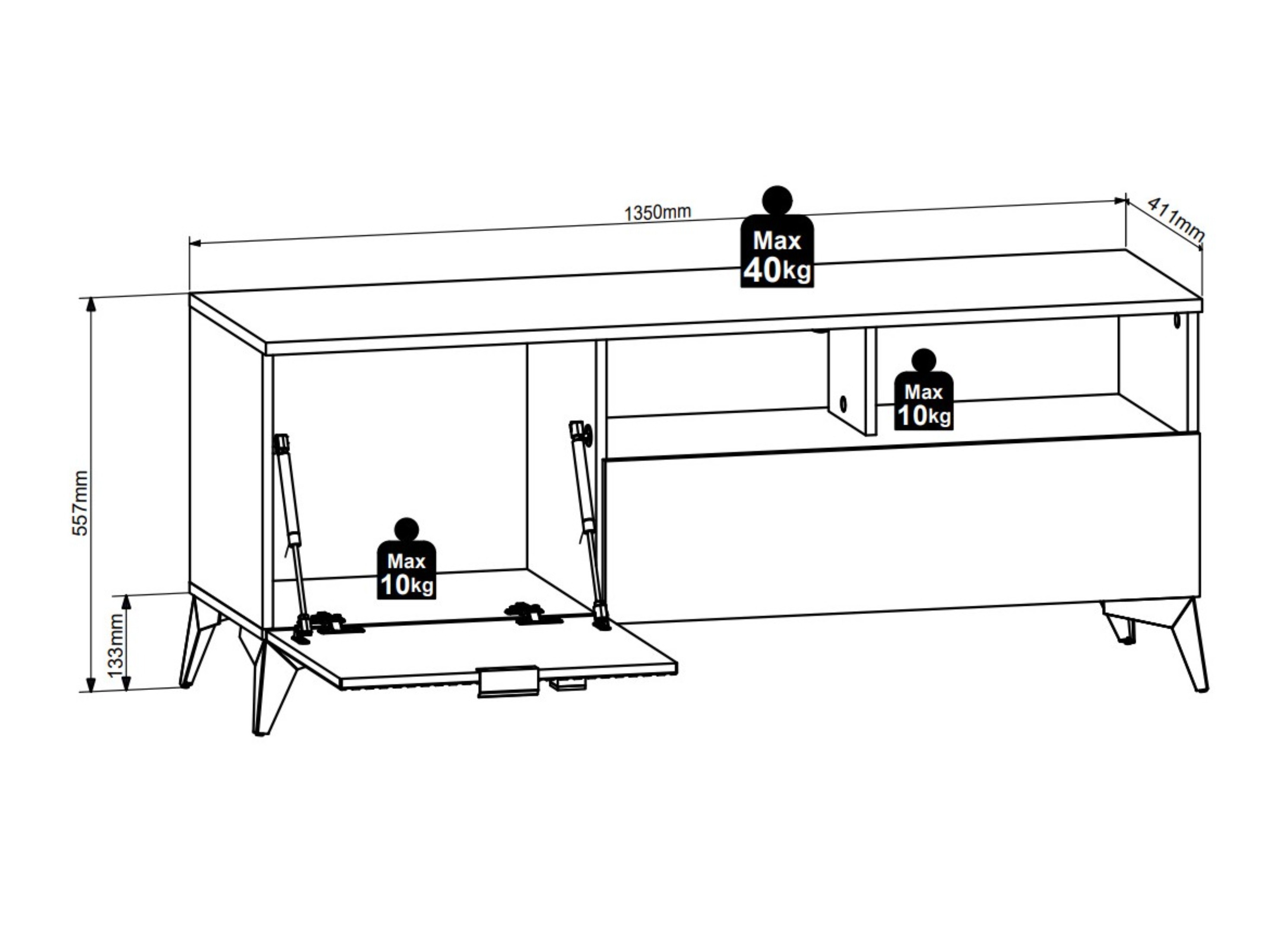 TV-meubel Ruvmeli 103