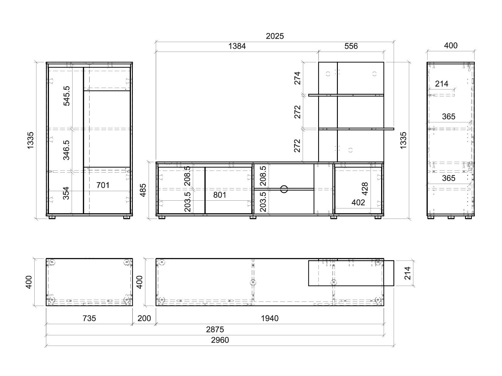 Woonkamerset Ontario 226