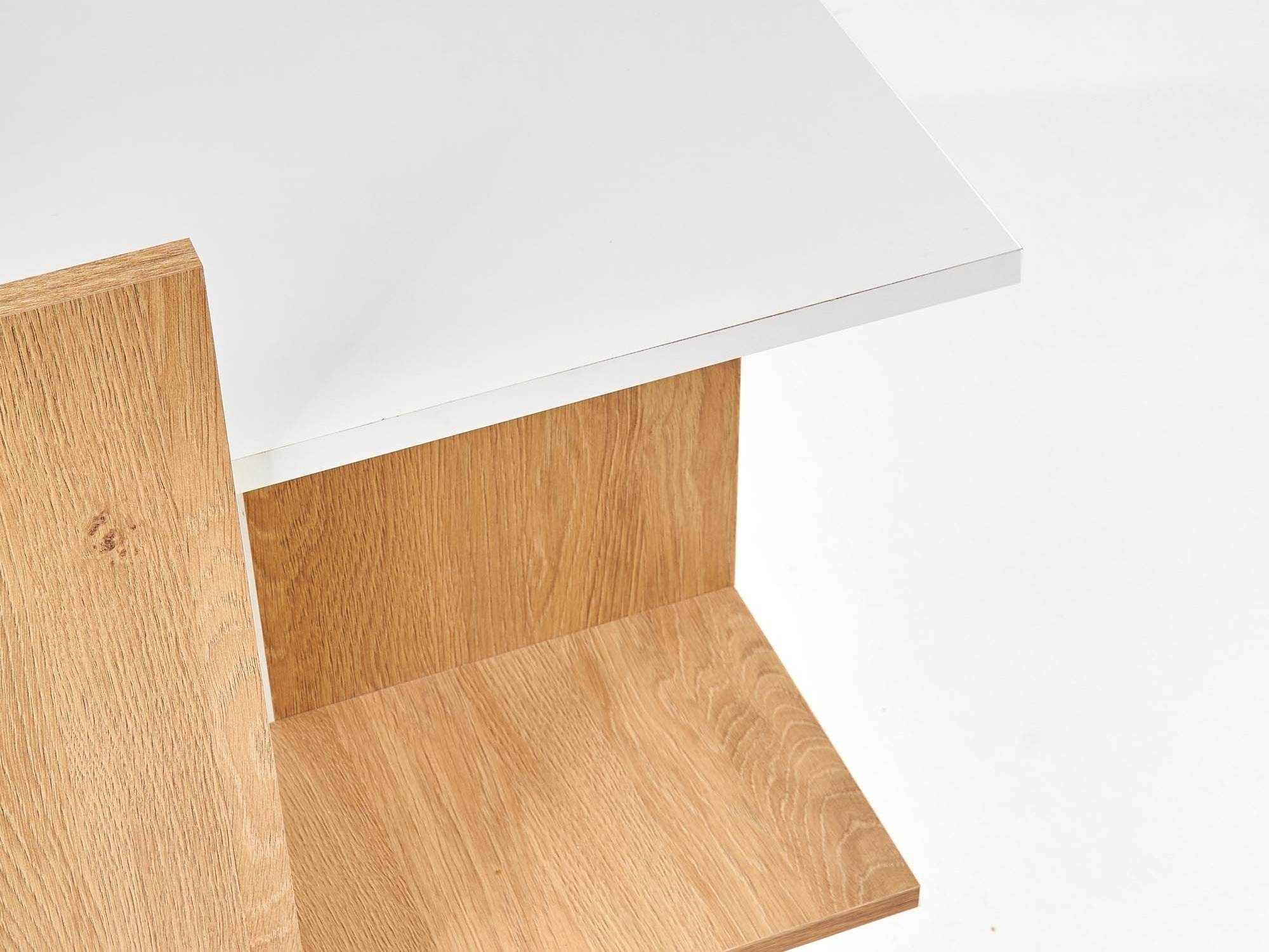 Bureau Houston 825 (Wit + Gouden eik)