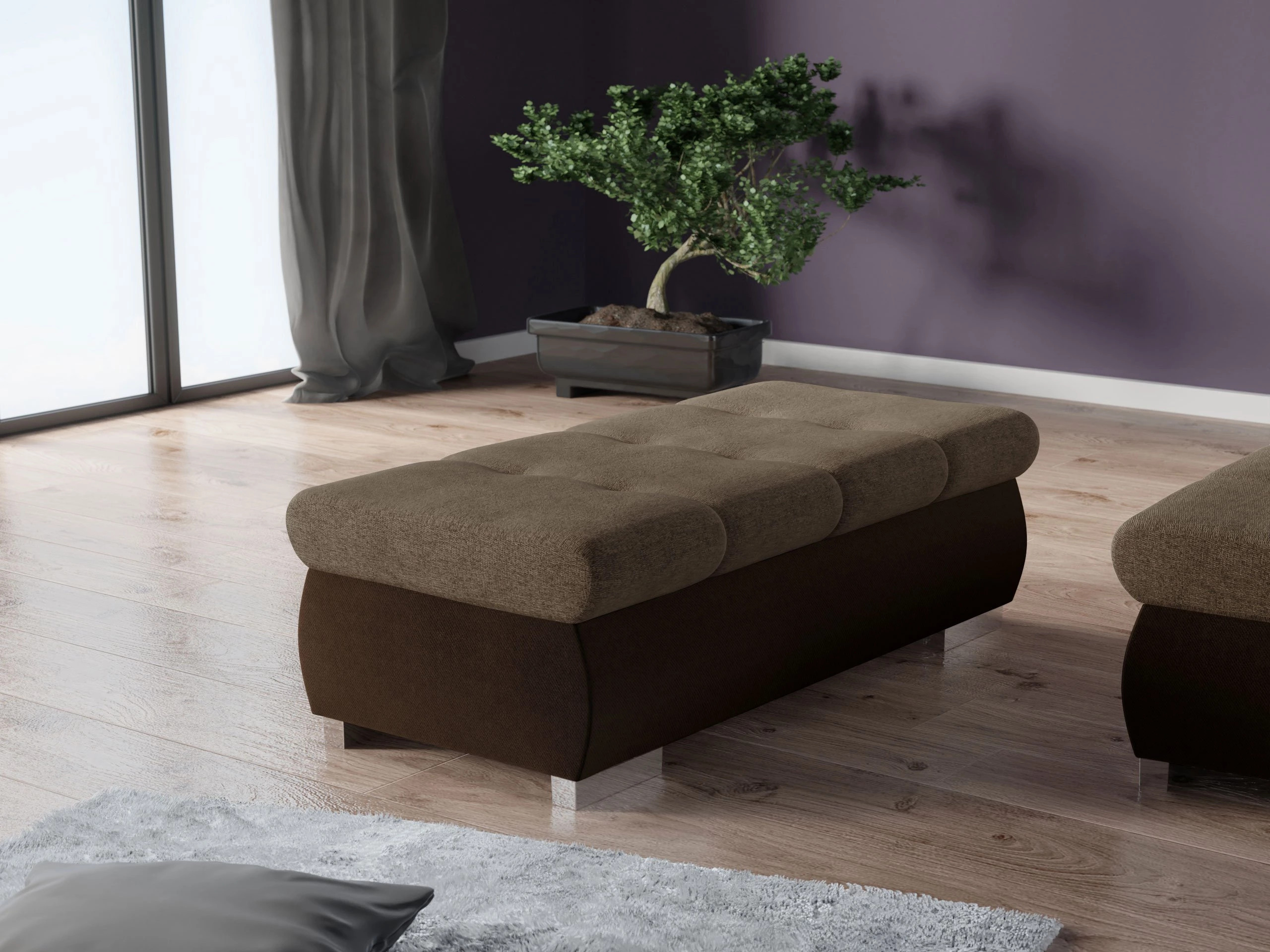 Gestoffeerde bank Comfivo Nitor I (Kronos 06 + Matana 19)