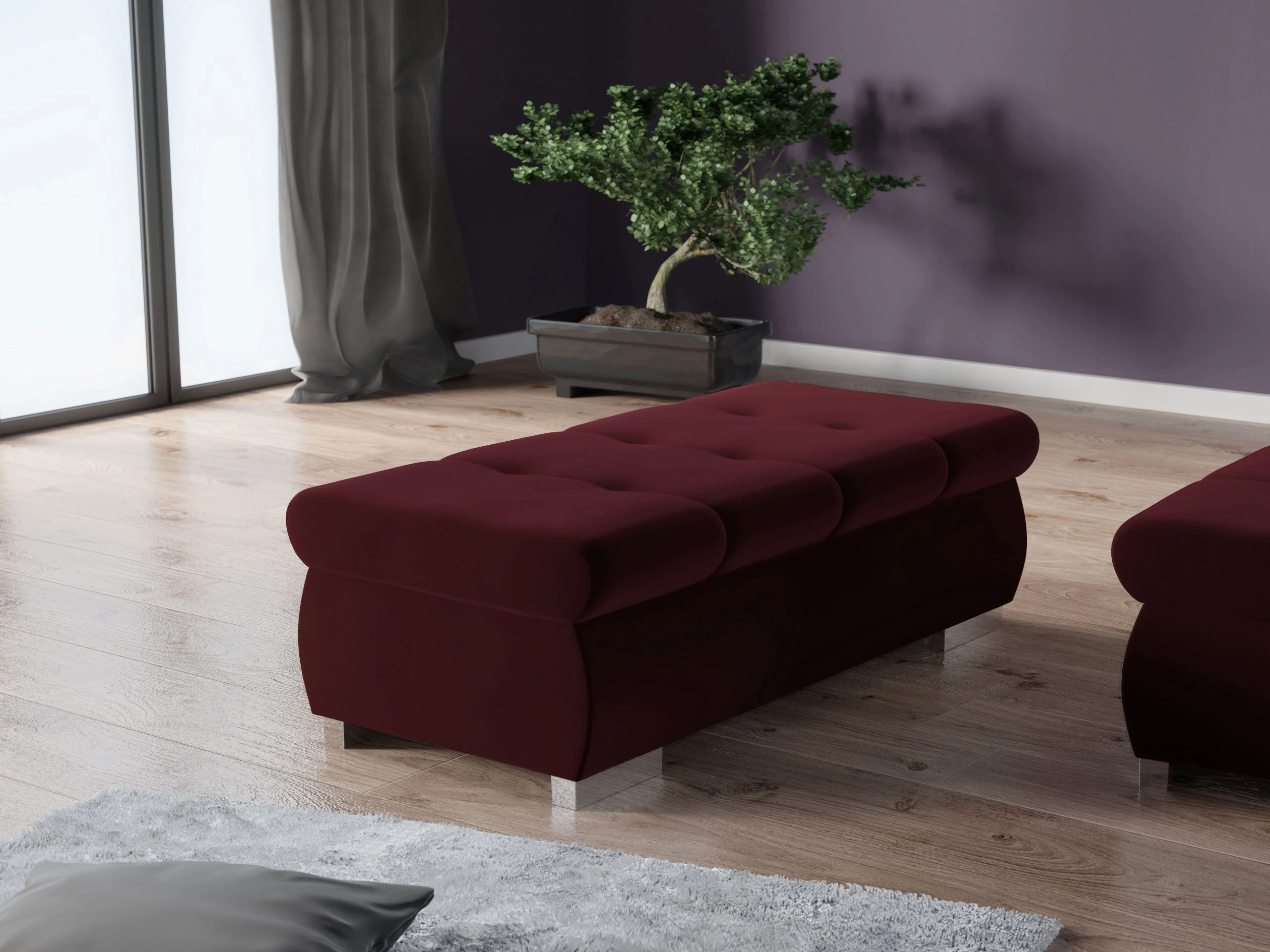 Gestoffeerde bank Comfivo Nitor I (Venus Velvet 2932)