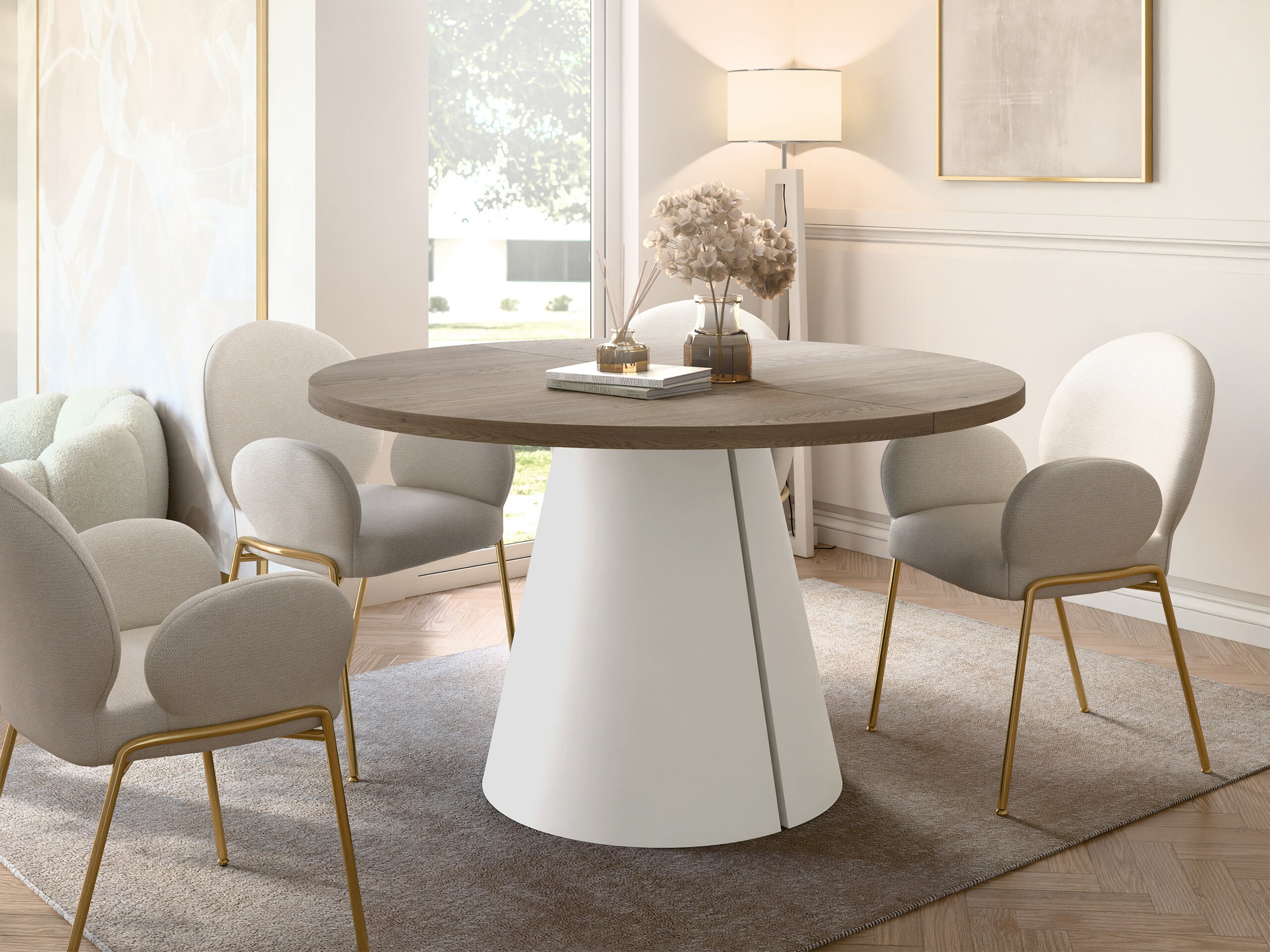 Tafel Oswego 166 (Eiken)