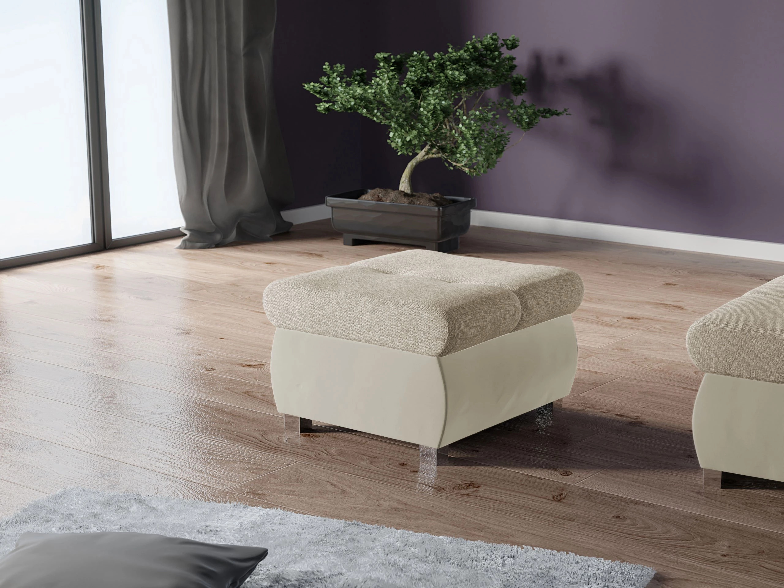 Poef Comfivo Nitor (Magic Velvet 2201 + Matana 17)