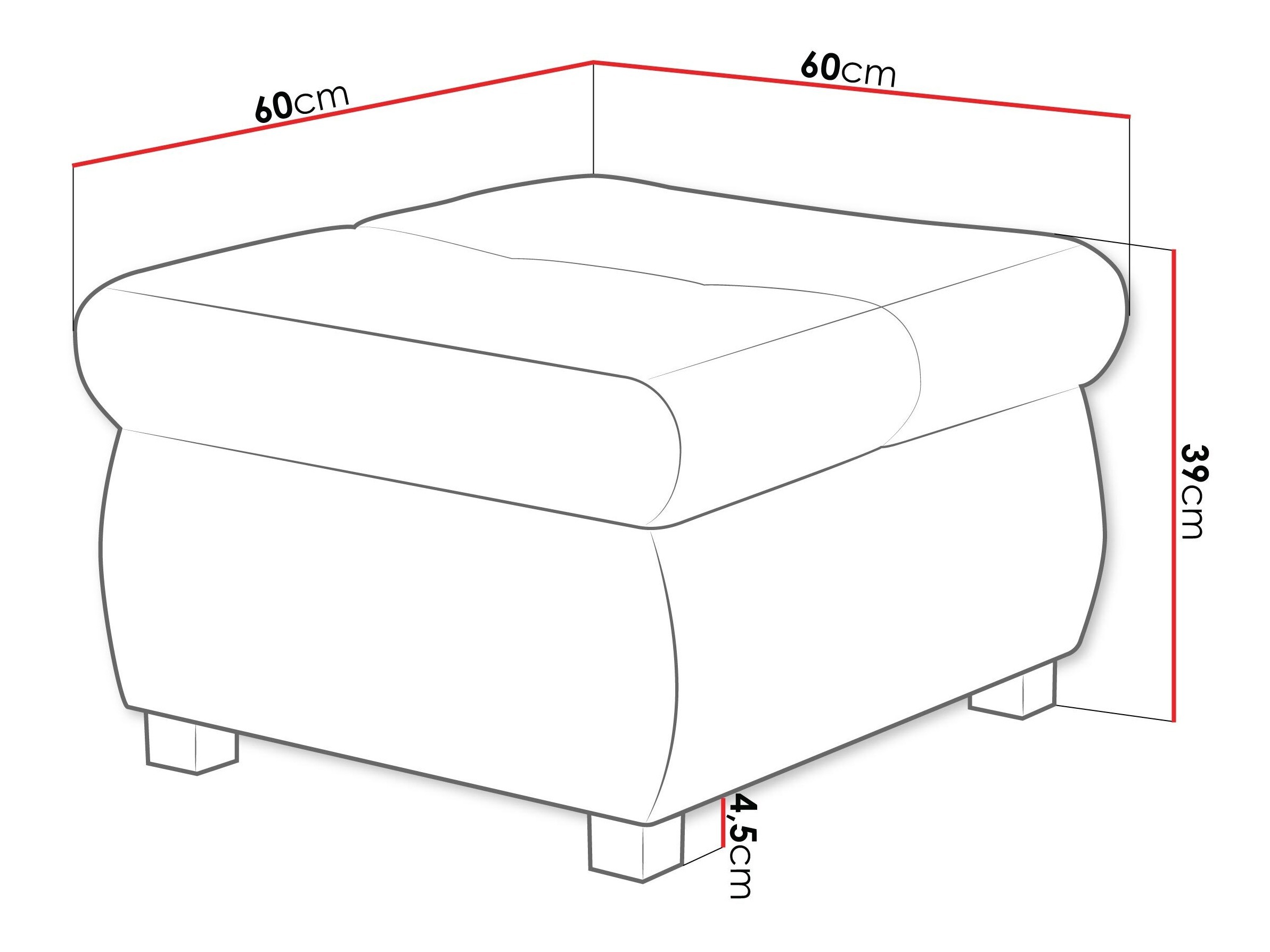 Poef Comfivo Nitor (Uttario Velvet 2954)