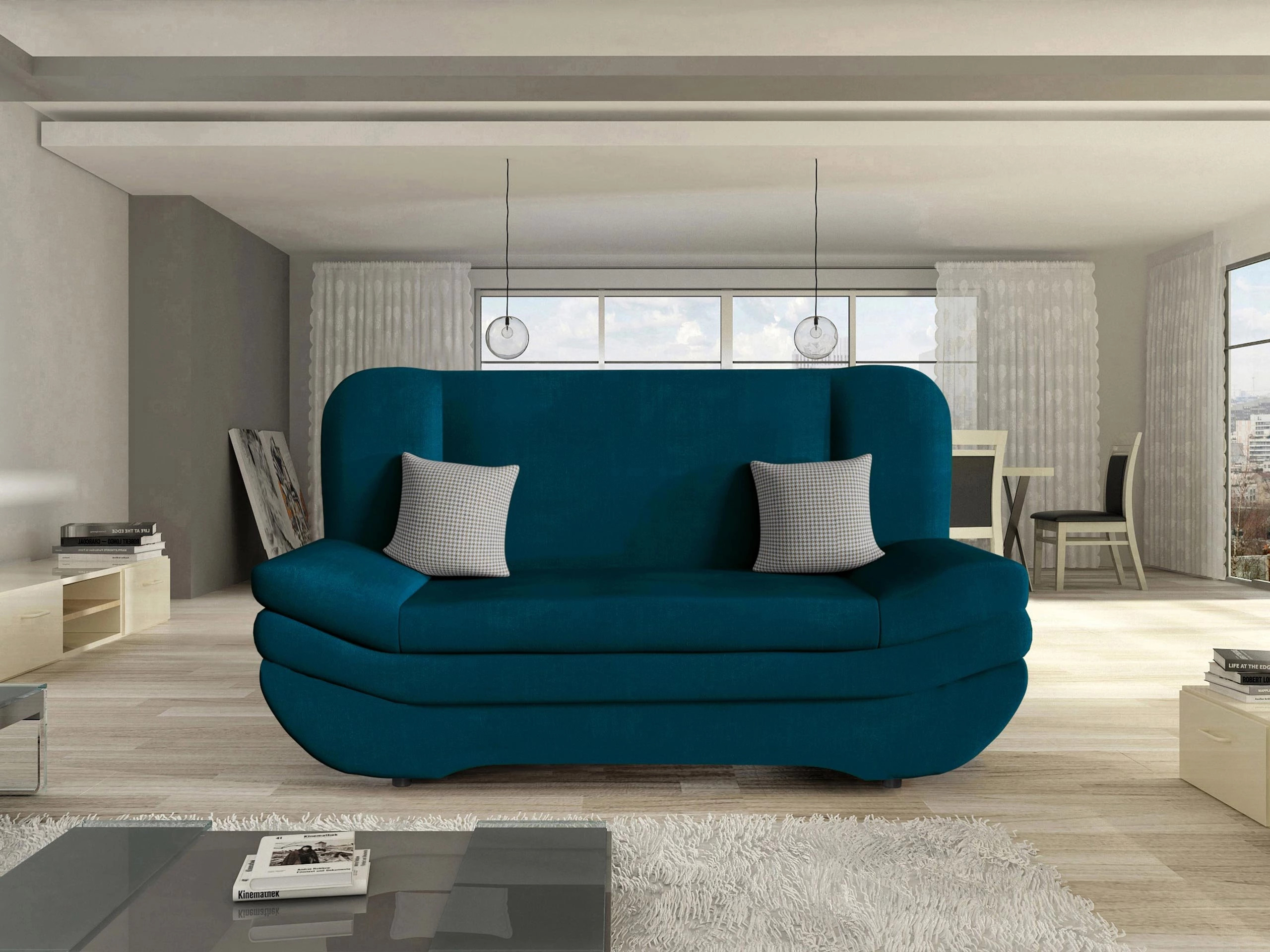 Slaapbank Comfivo Silva (Venus Velvet 2911 + Kenia 796)