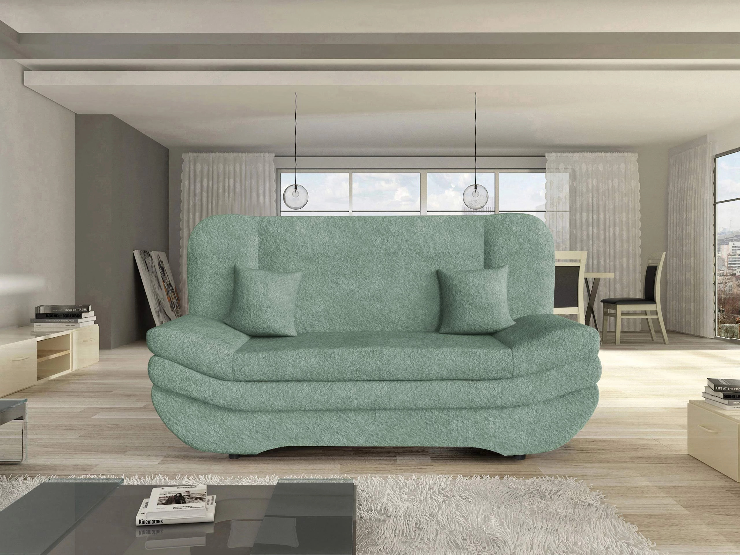 Slaapbank Comfivo Silva (Coral 55)