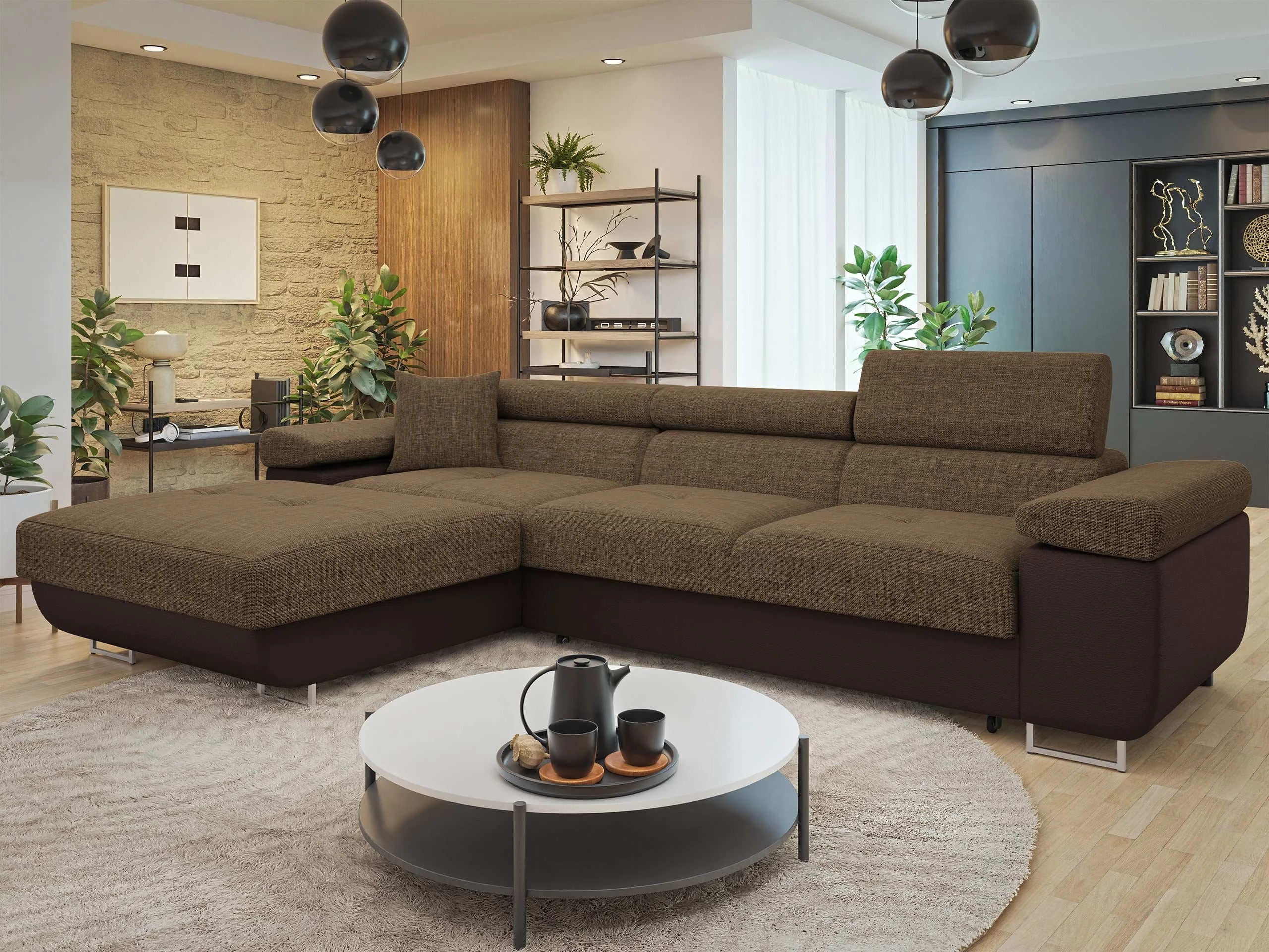 Hoekbank Comfivo Vinetum II (Soft 066 + Lux 03)