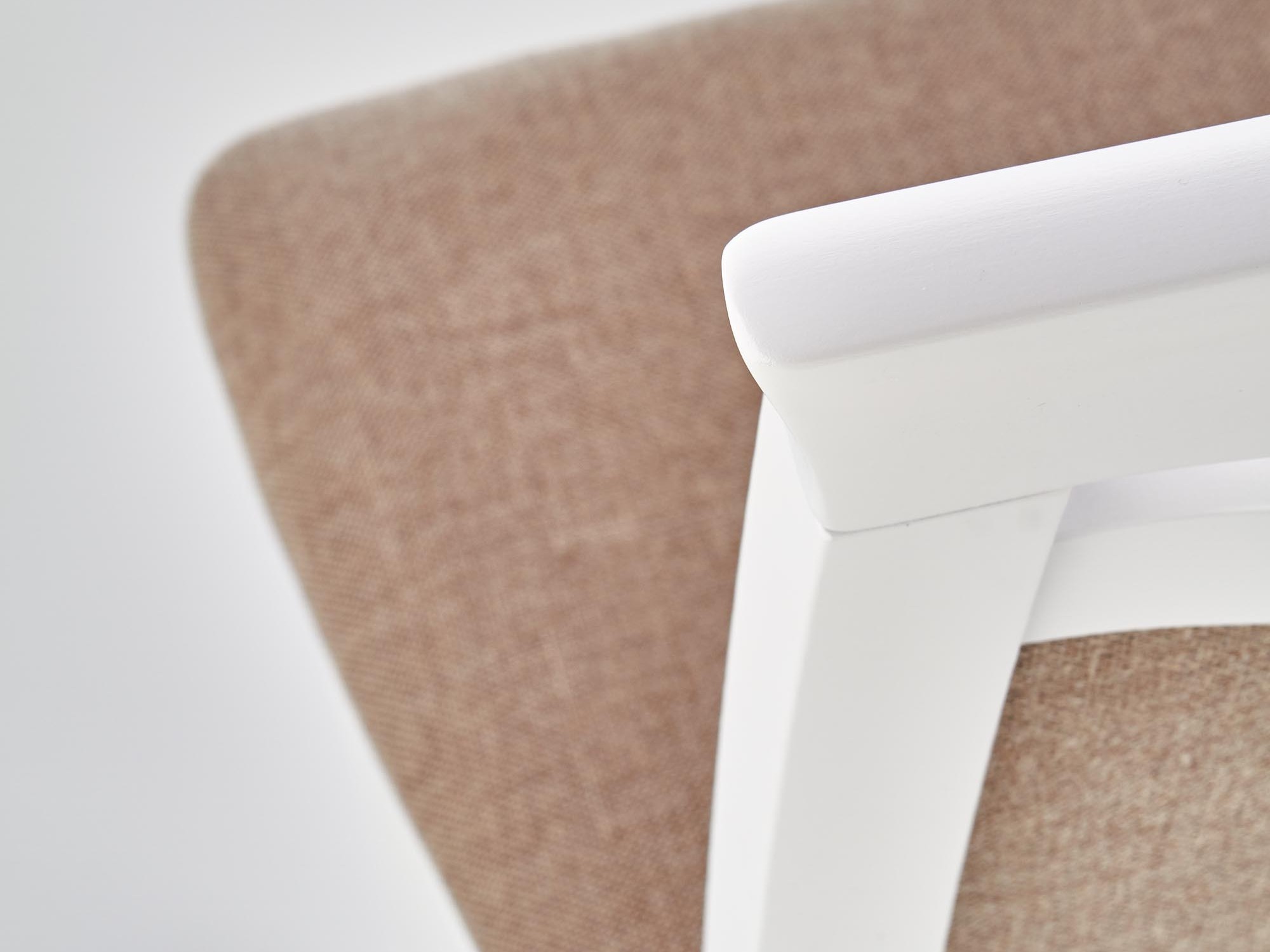 Stoel Houston 578 (Wit + Lichtbruin)