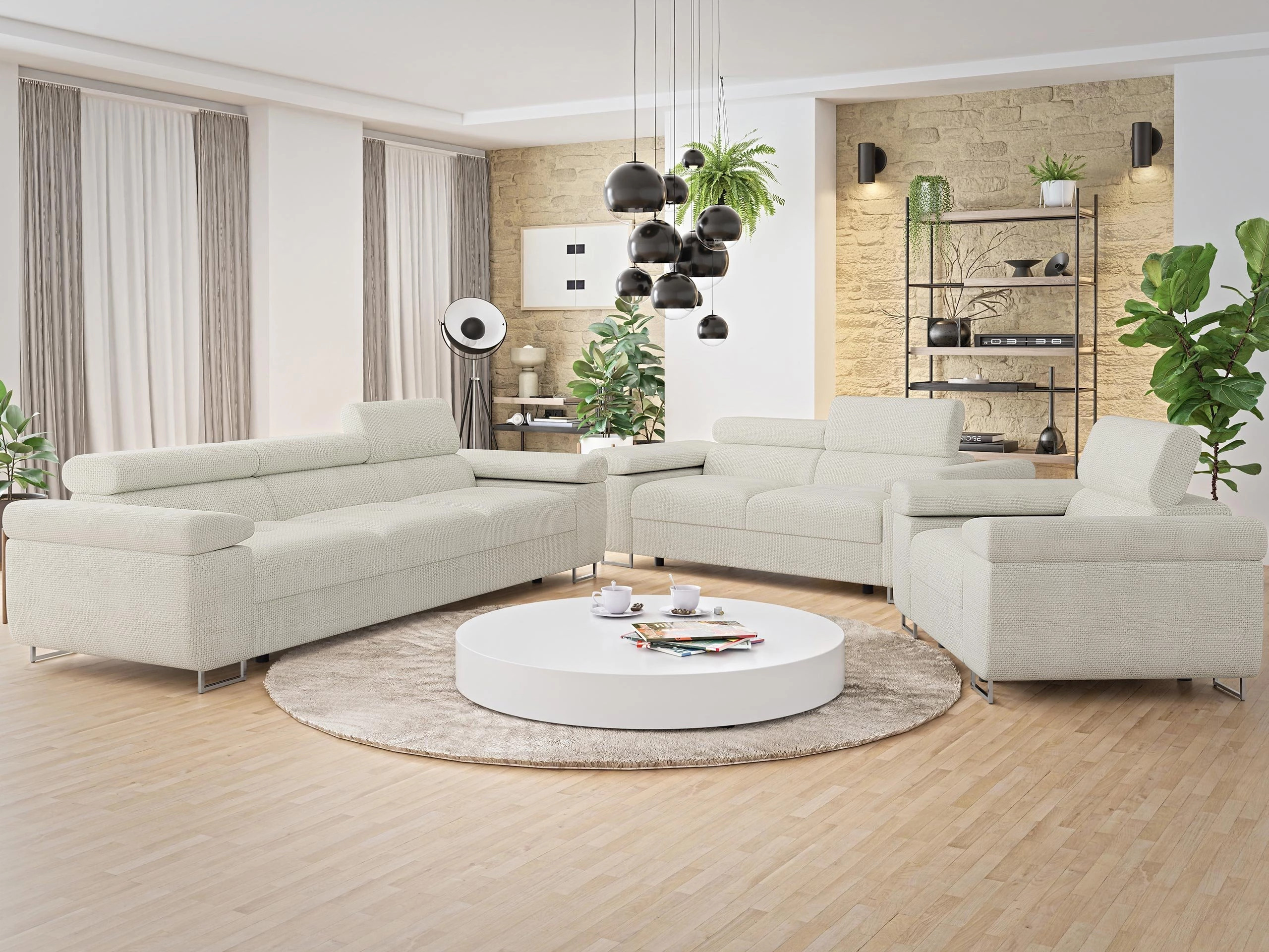 Gestoffeerde meubelset Comfivo Vinetum (Flow 06)