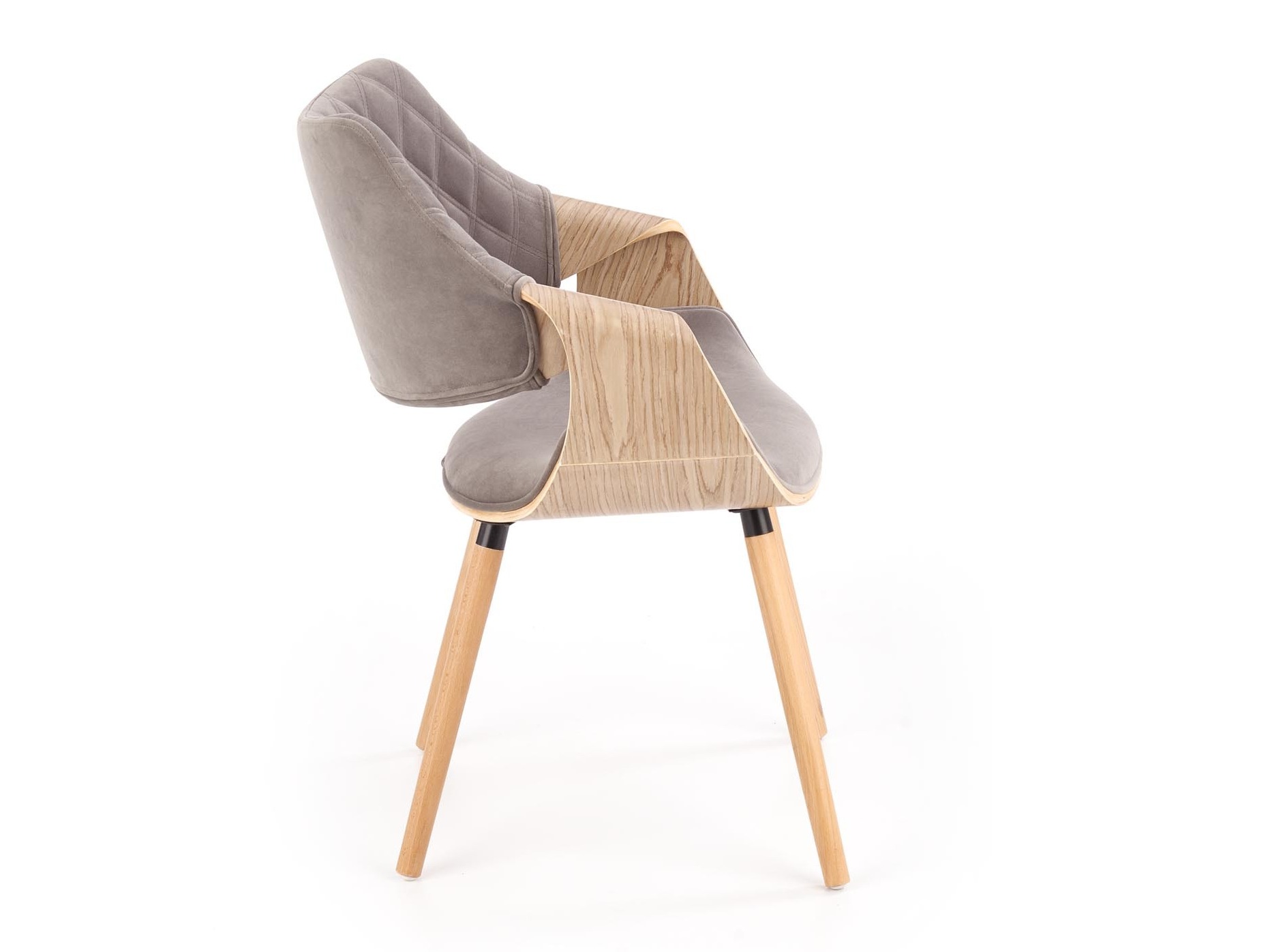 Stoel Houston 720 (Licht hout + Grijs)